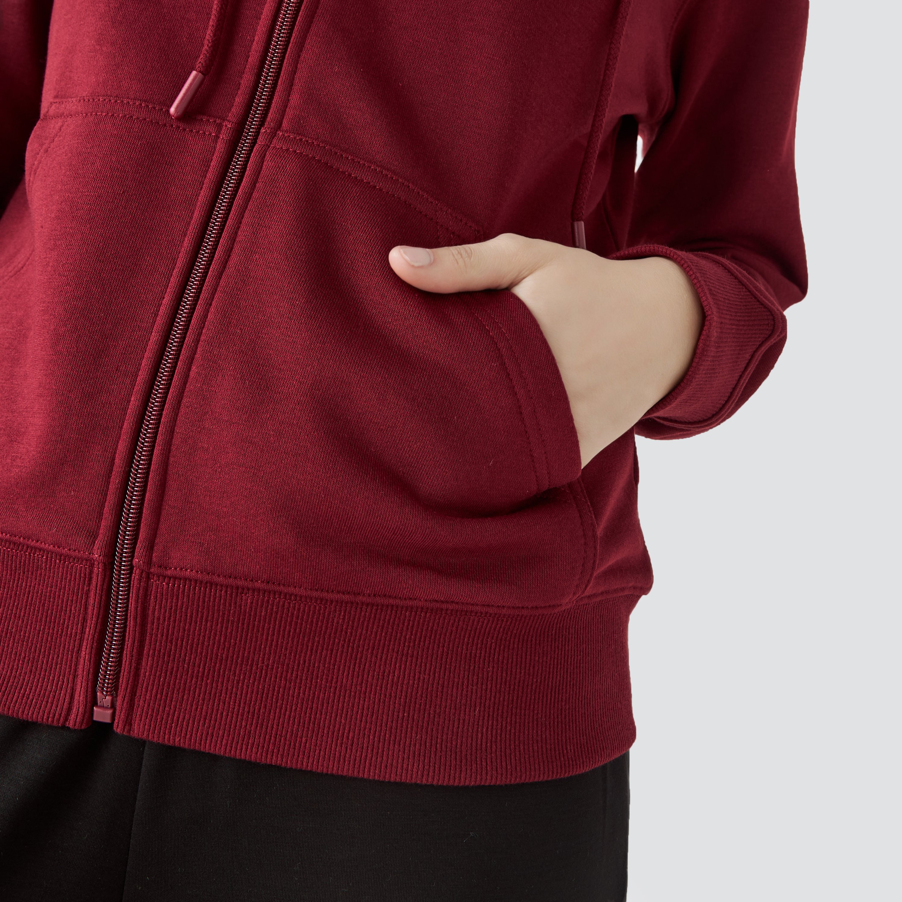 Hoodie with Kangaroo Pockets-women-winterwear-hoodiesandsweatshirts-hoodies-image-5