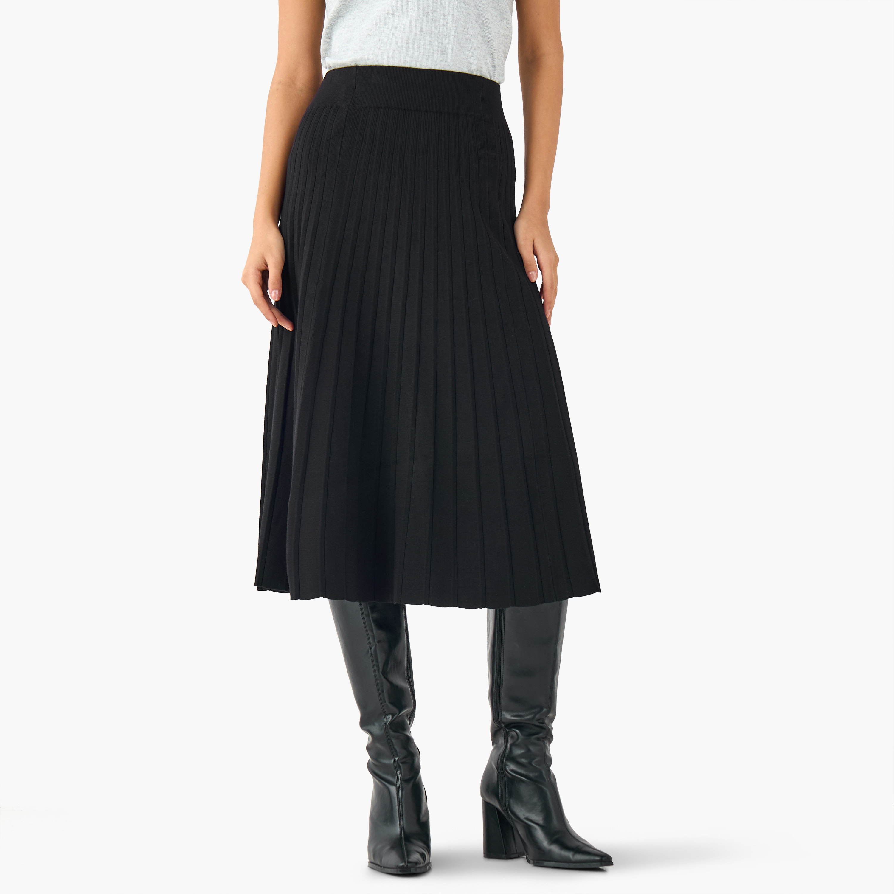 Midi Pleated Skirt-women-clothing-bottoms-skirts-image-1