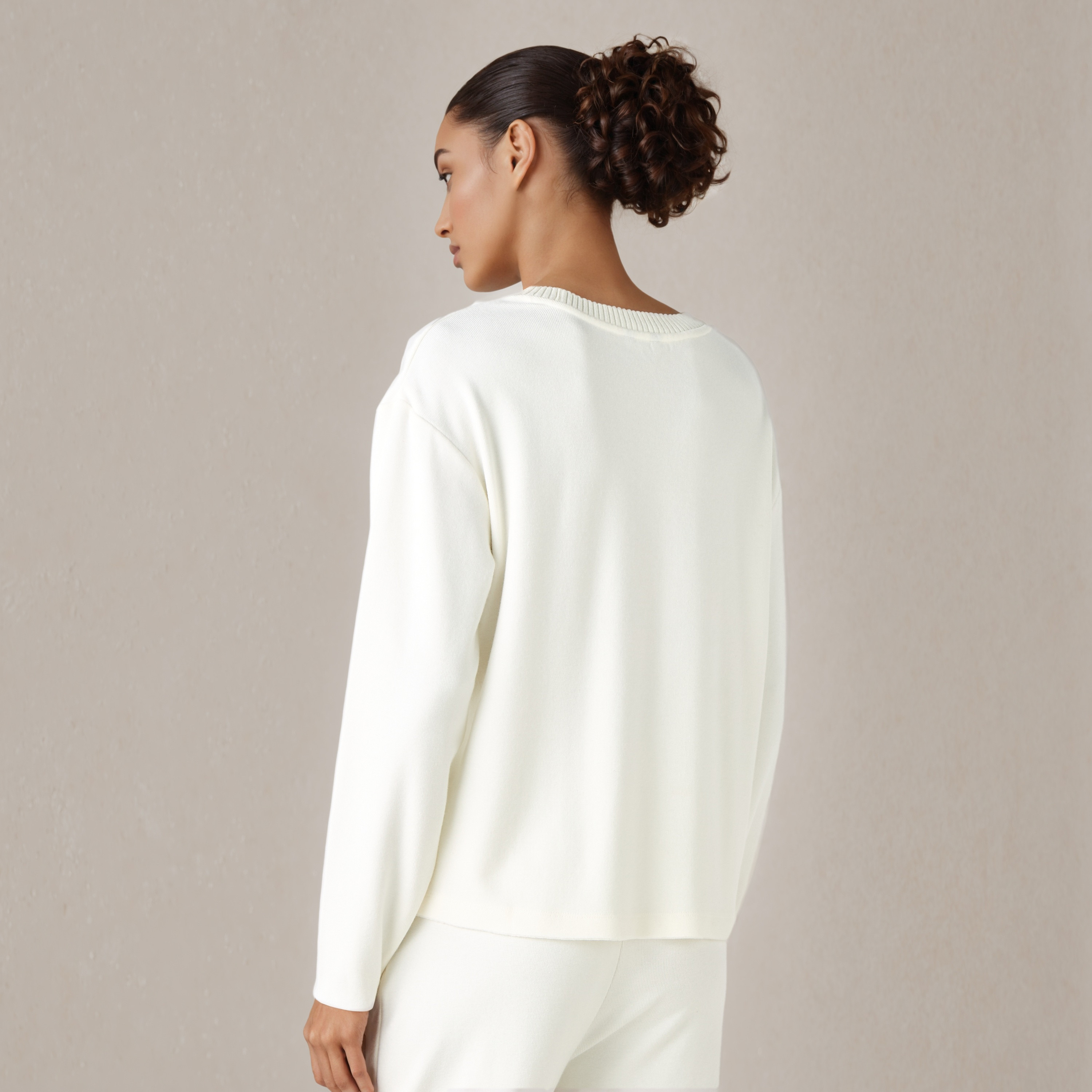 Regular Fit Ribbed Round Neck Sweater-women-clothing-cardigansandjumpers-jumpers-image-3