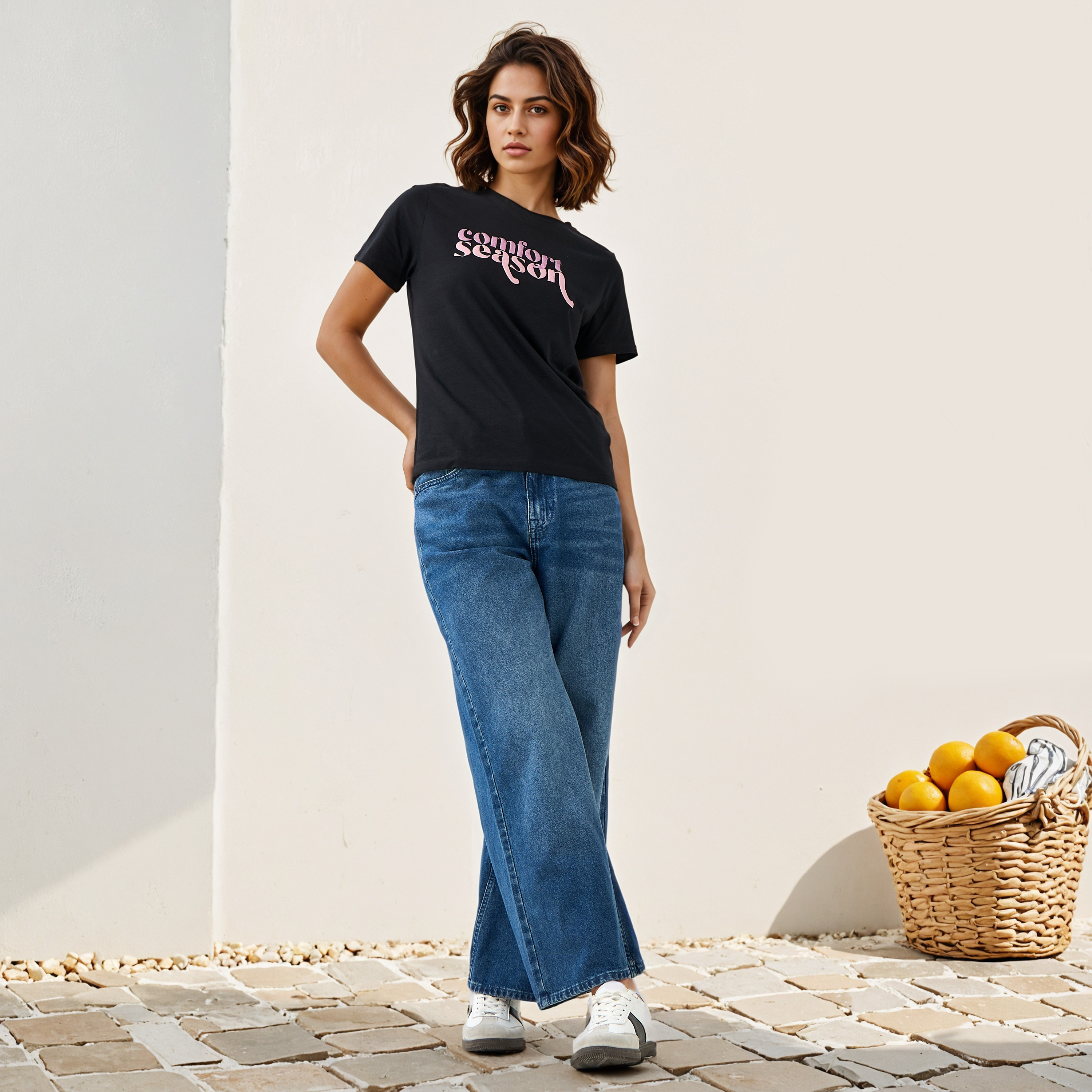 Graphic Print Regular Fit T-shirt-women-clothing-tshirts-image-2