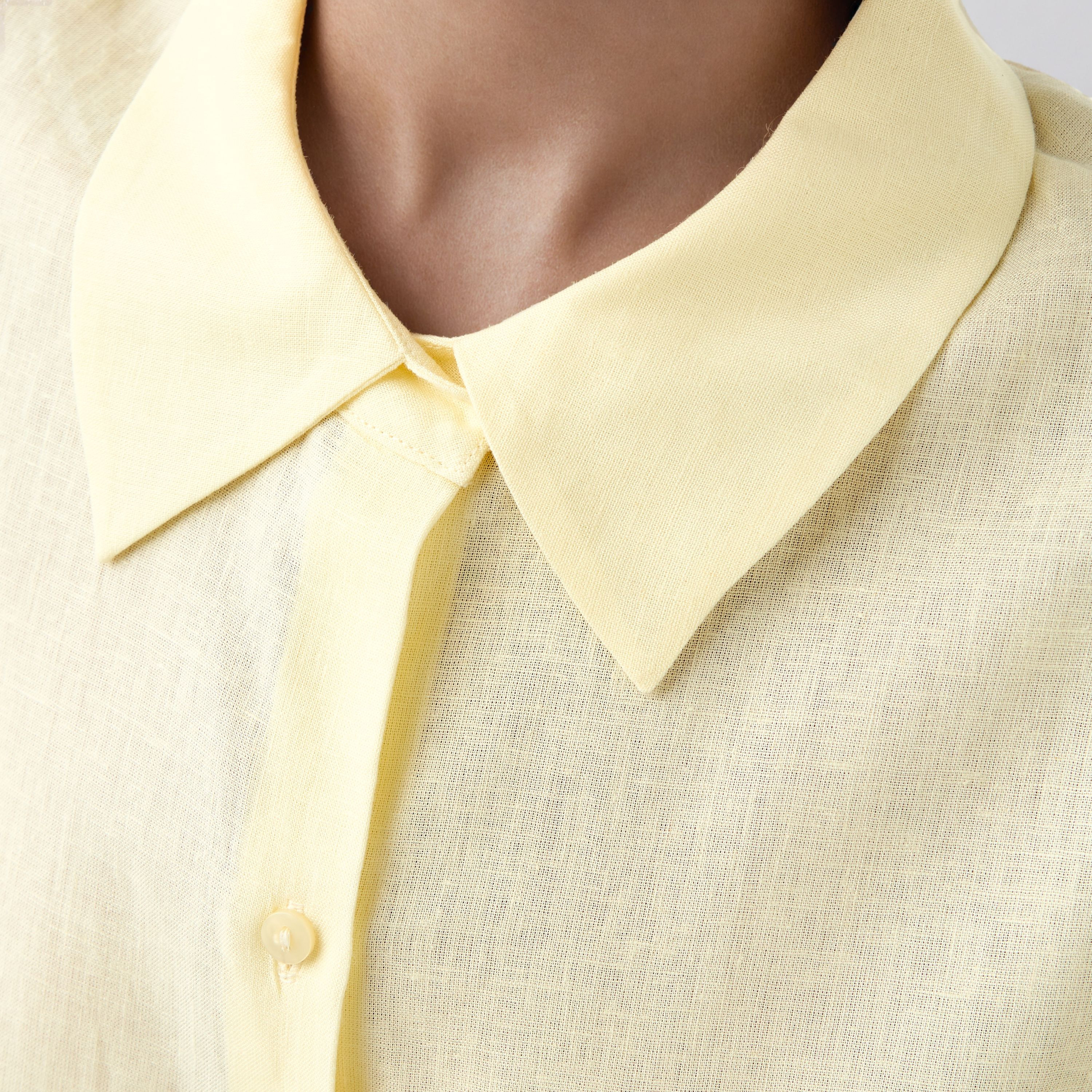 Regular Fit Linen Blend Shirt-women-clothing-shirtsandblouses-blouses-image-4