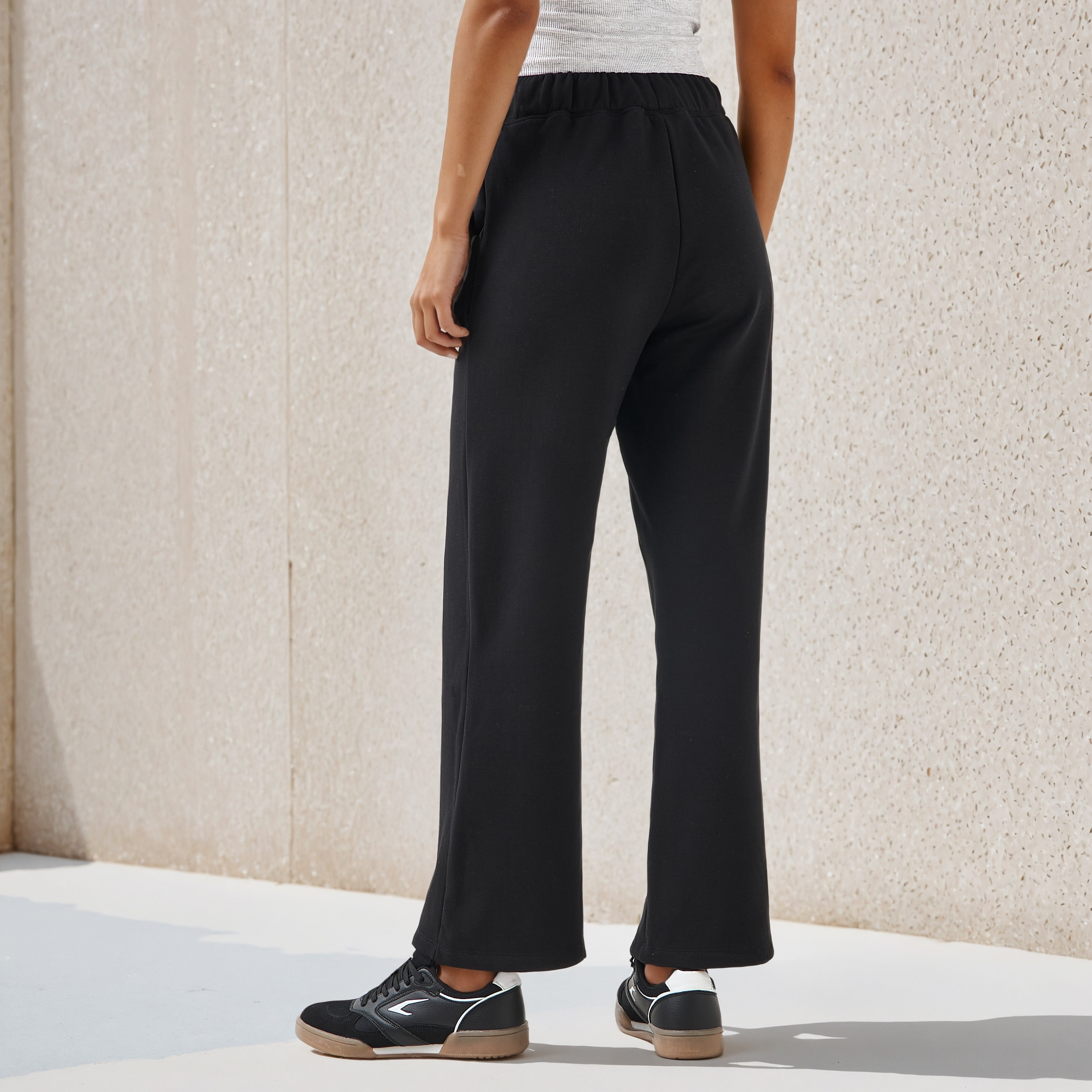 Flexi Waist Track Pants with Pockets-women-clothing-bottoms-joggers-image-3