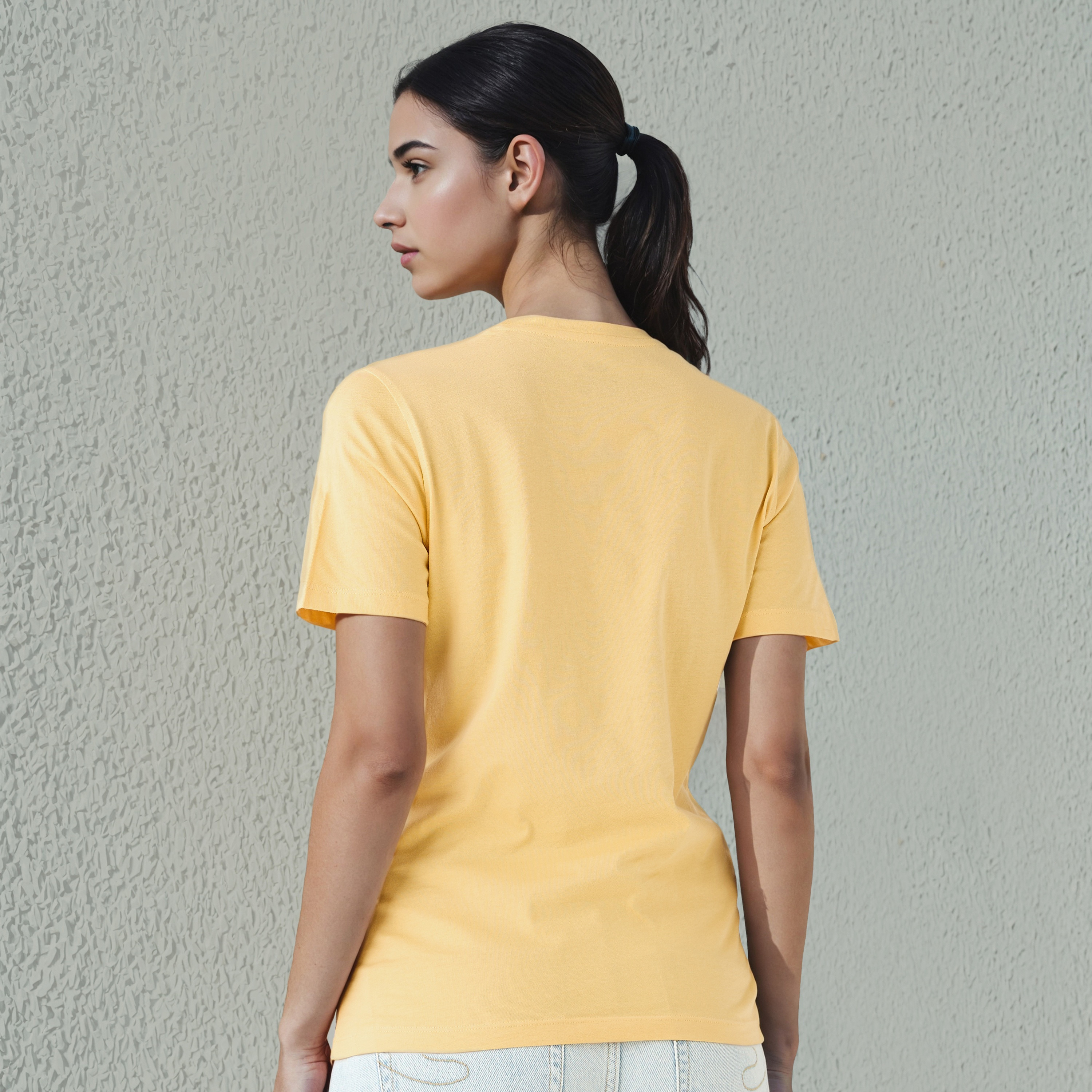 Regular Fit T-shirt with Graphic Print Cotton-women-clothing-tshirts-image-3