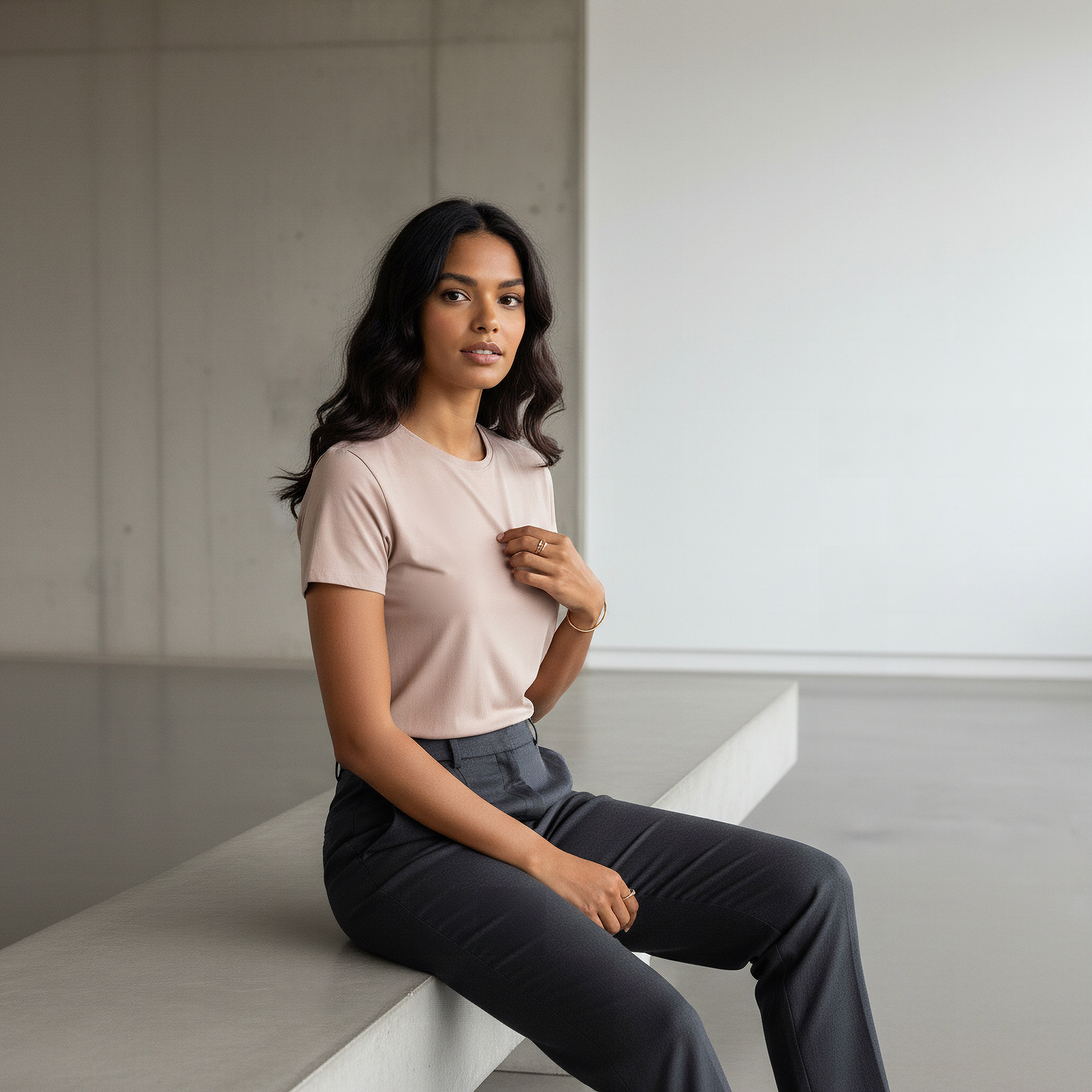 تيشيرت بقصة سليم-women-clothing-tshirts-image-5