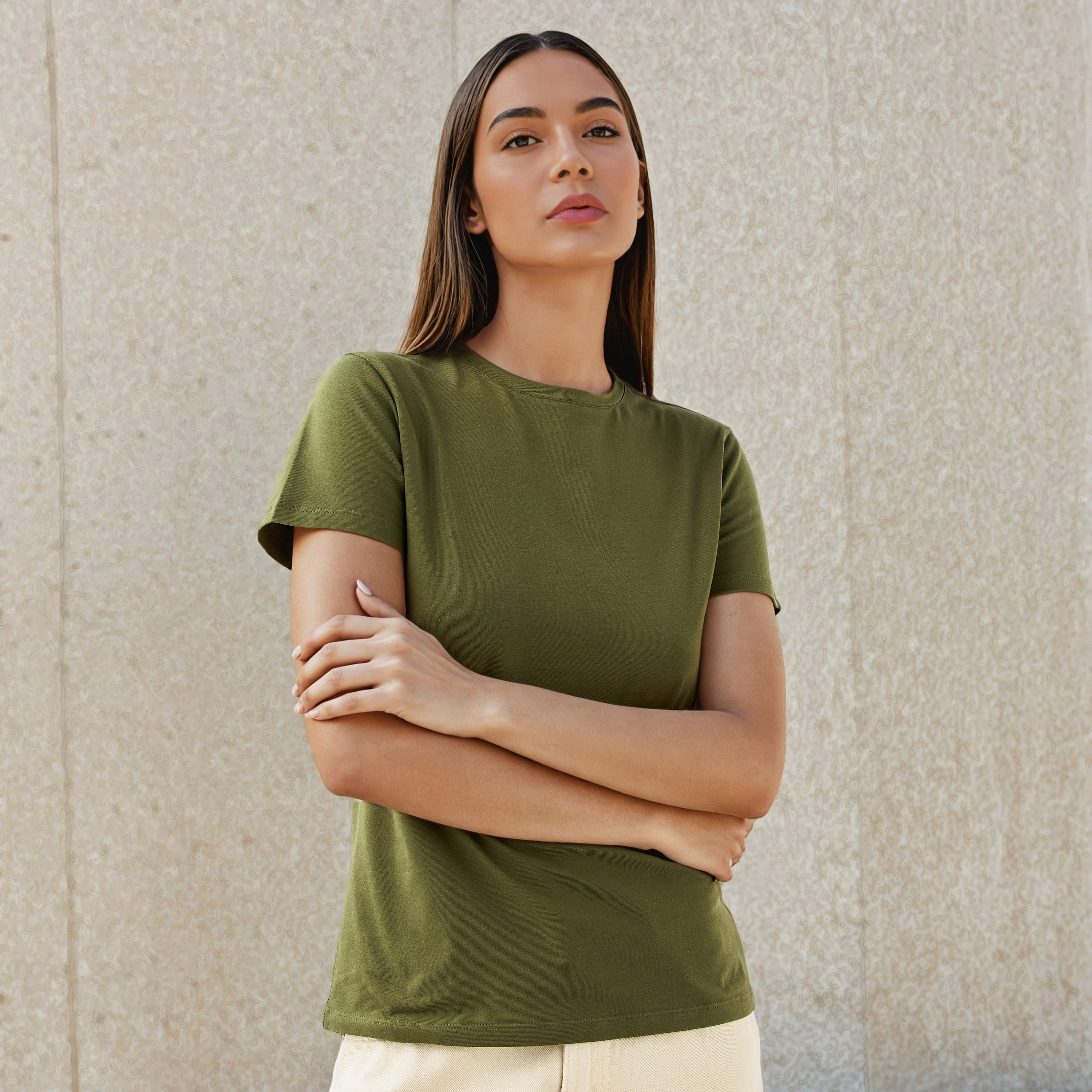 Slim Fit T-shirt-women-clothing-tshirts-image-1