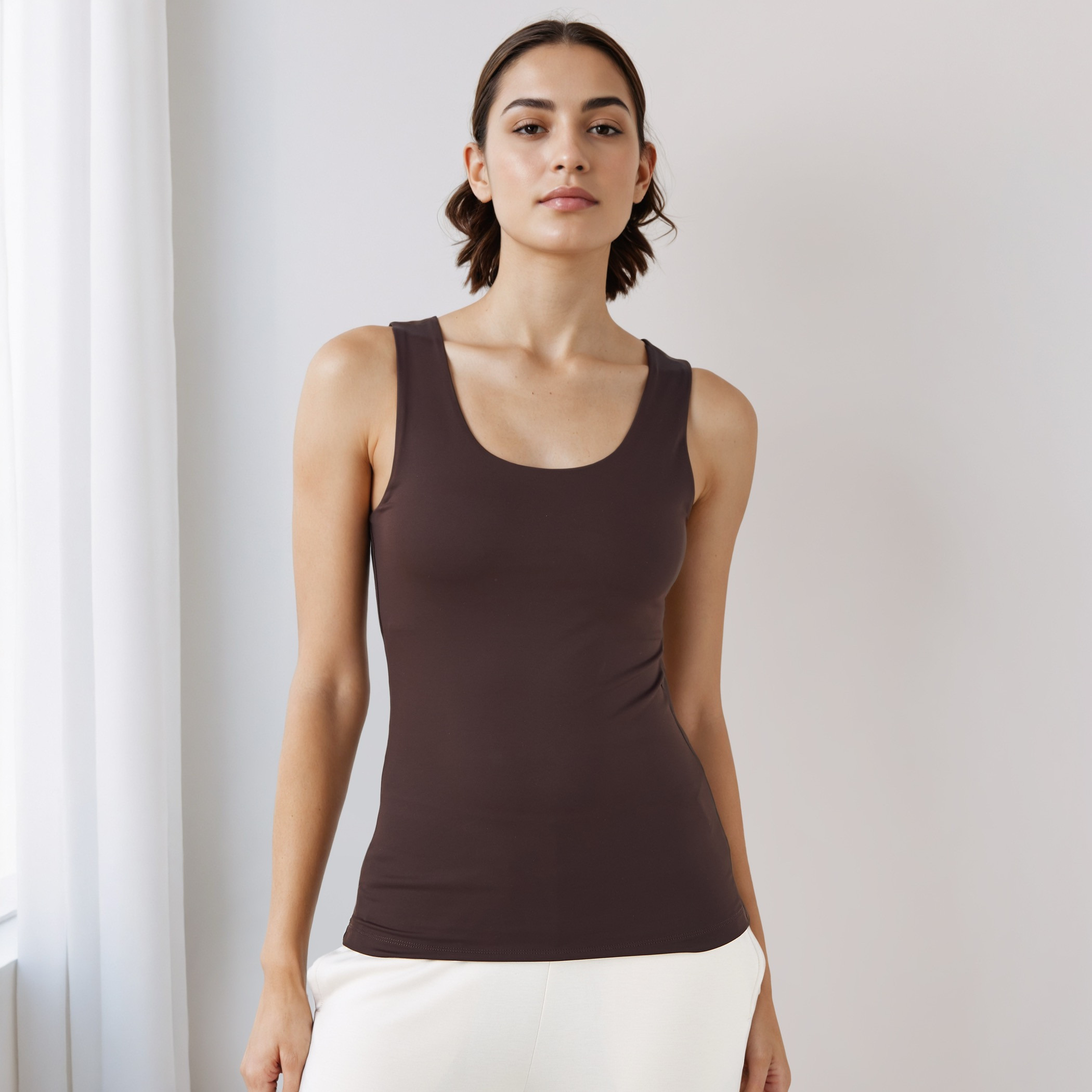 Sleeveless Tank Top with Scoop Neck-women-clothing-tshirts-image-6