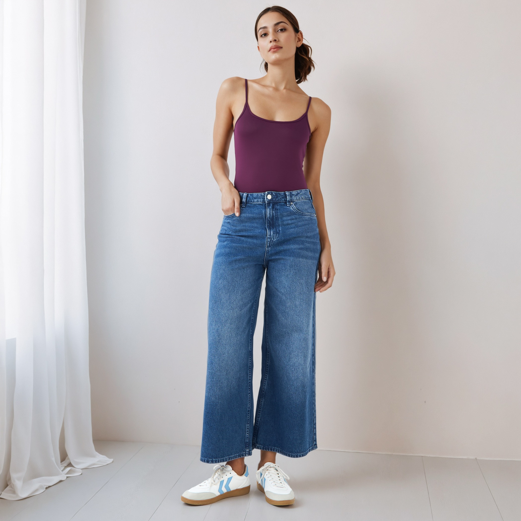 Spaghetti Strap Camisole-women-clothing-tshirts-image-2