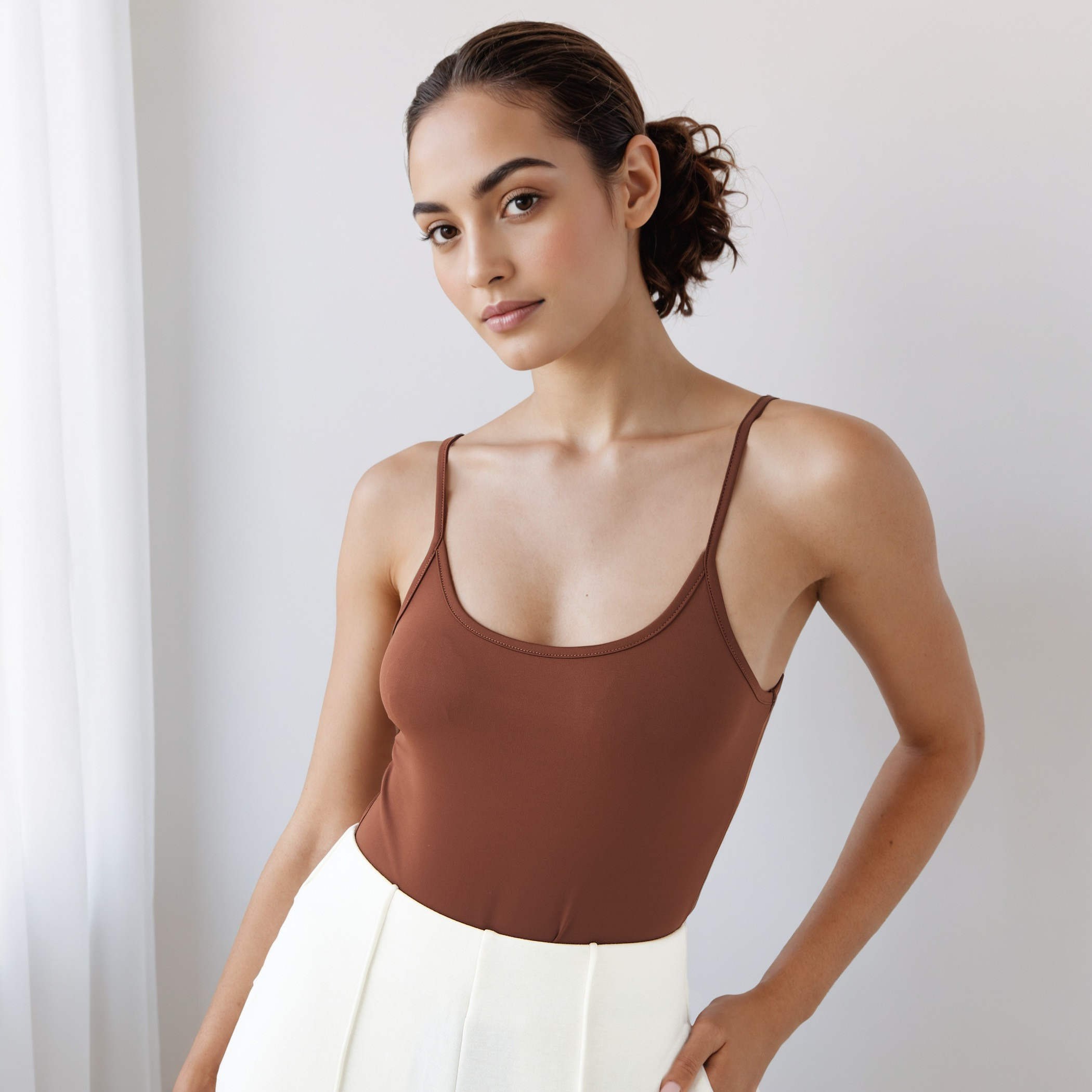 Spaghetti Strap Camisole-women-clothing-tshirts-image-1