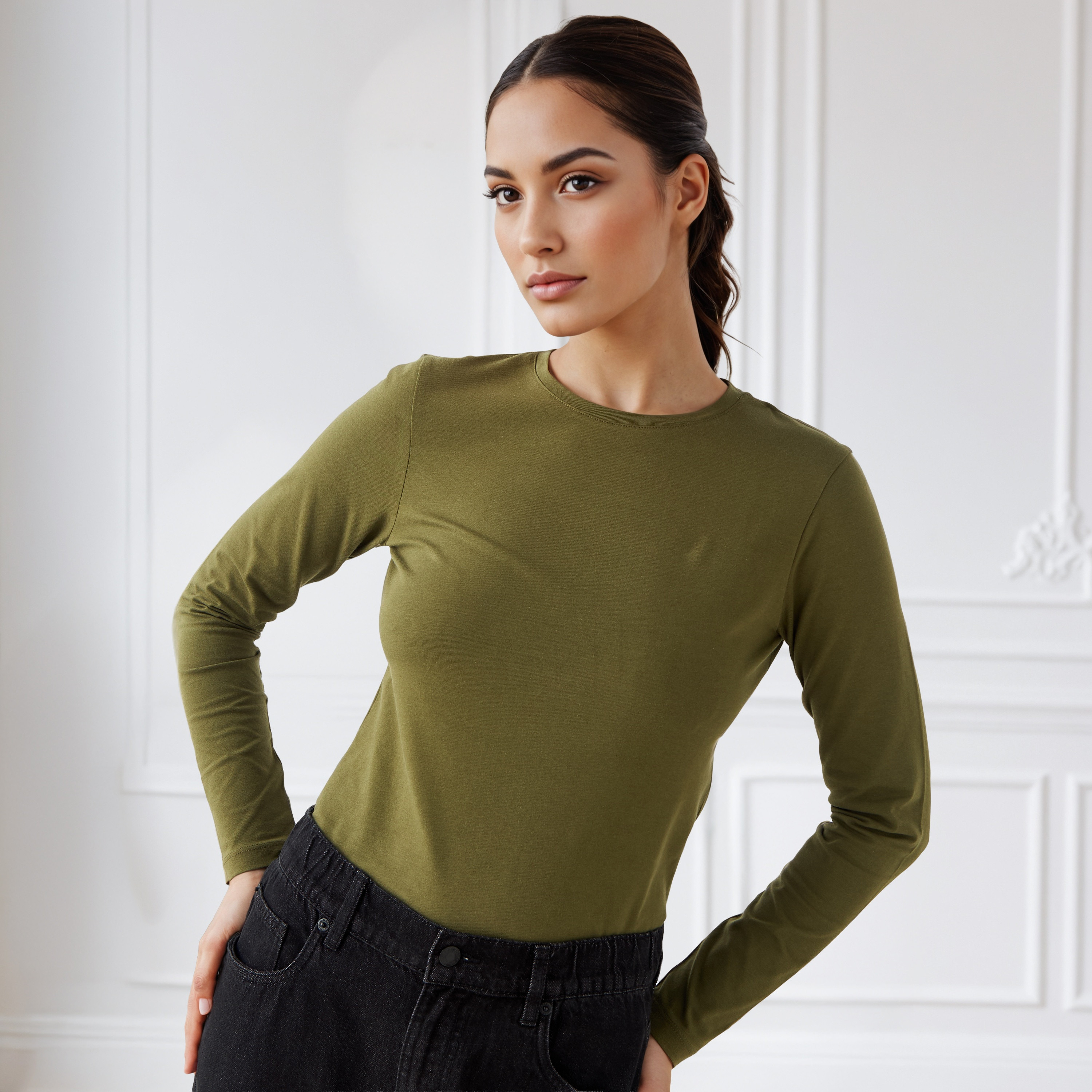 Slim Fit T-shirt-women-clothing-tshirts-image-1