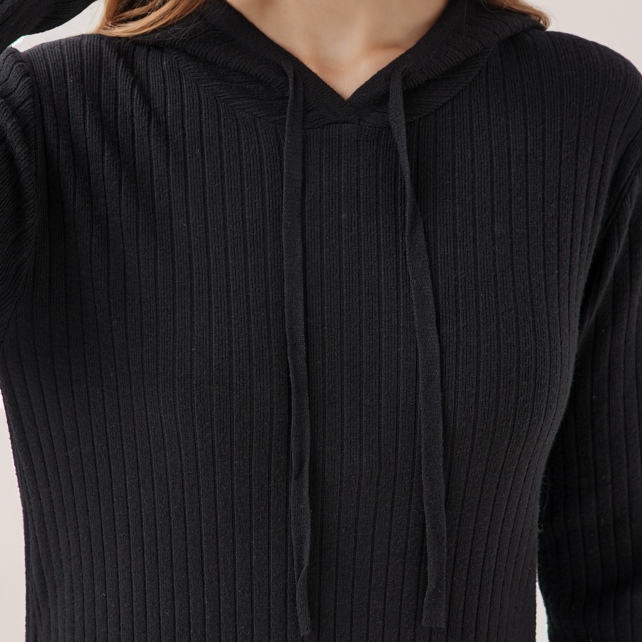 A-line Midi Dress with Hood-women-clothing-dresses-image-5