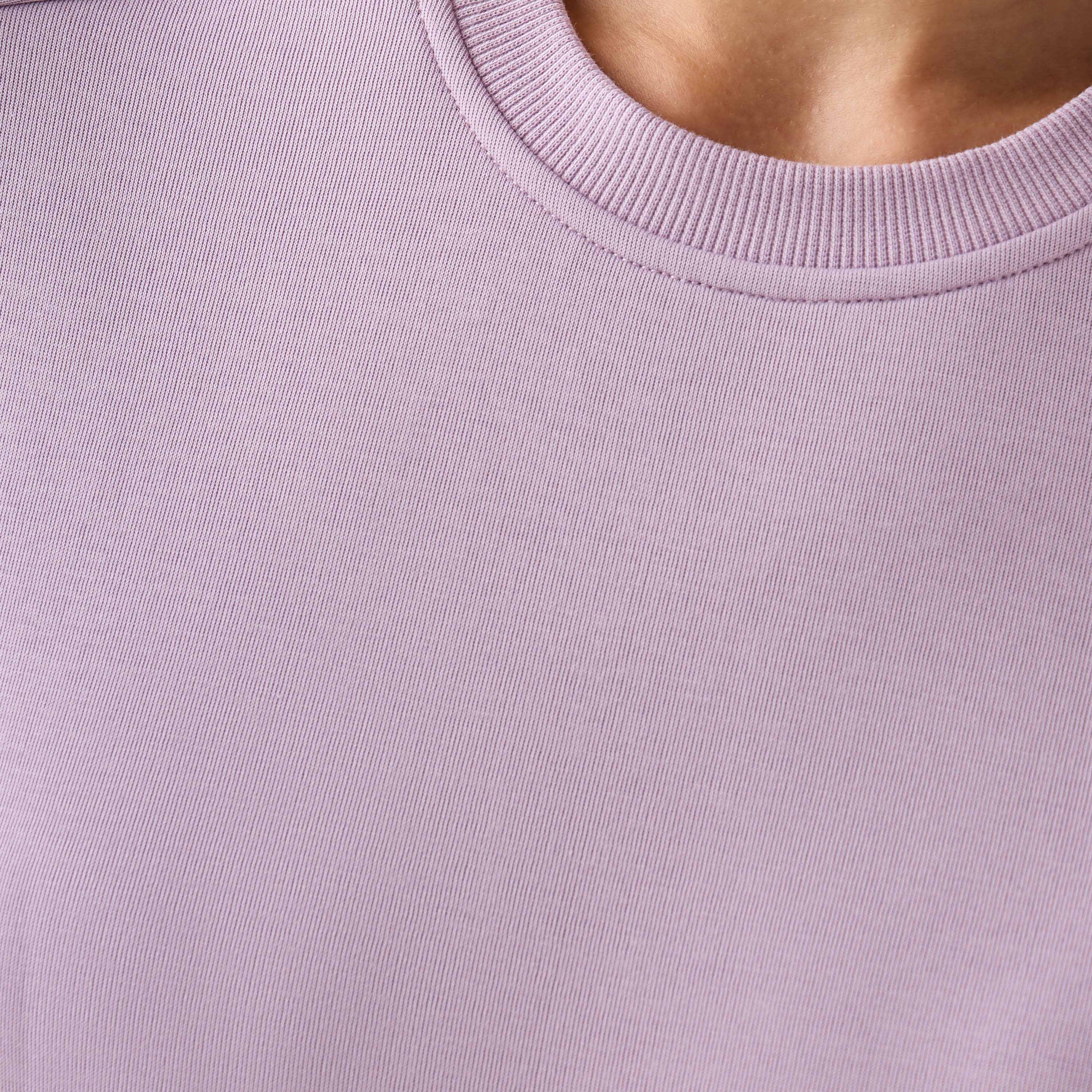 Relaxed Fit Sweatshirt with Cut and Sew-women-winterwear-hoodiesandsweatshirts-sweatshirts-image-5
