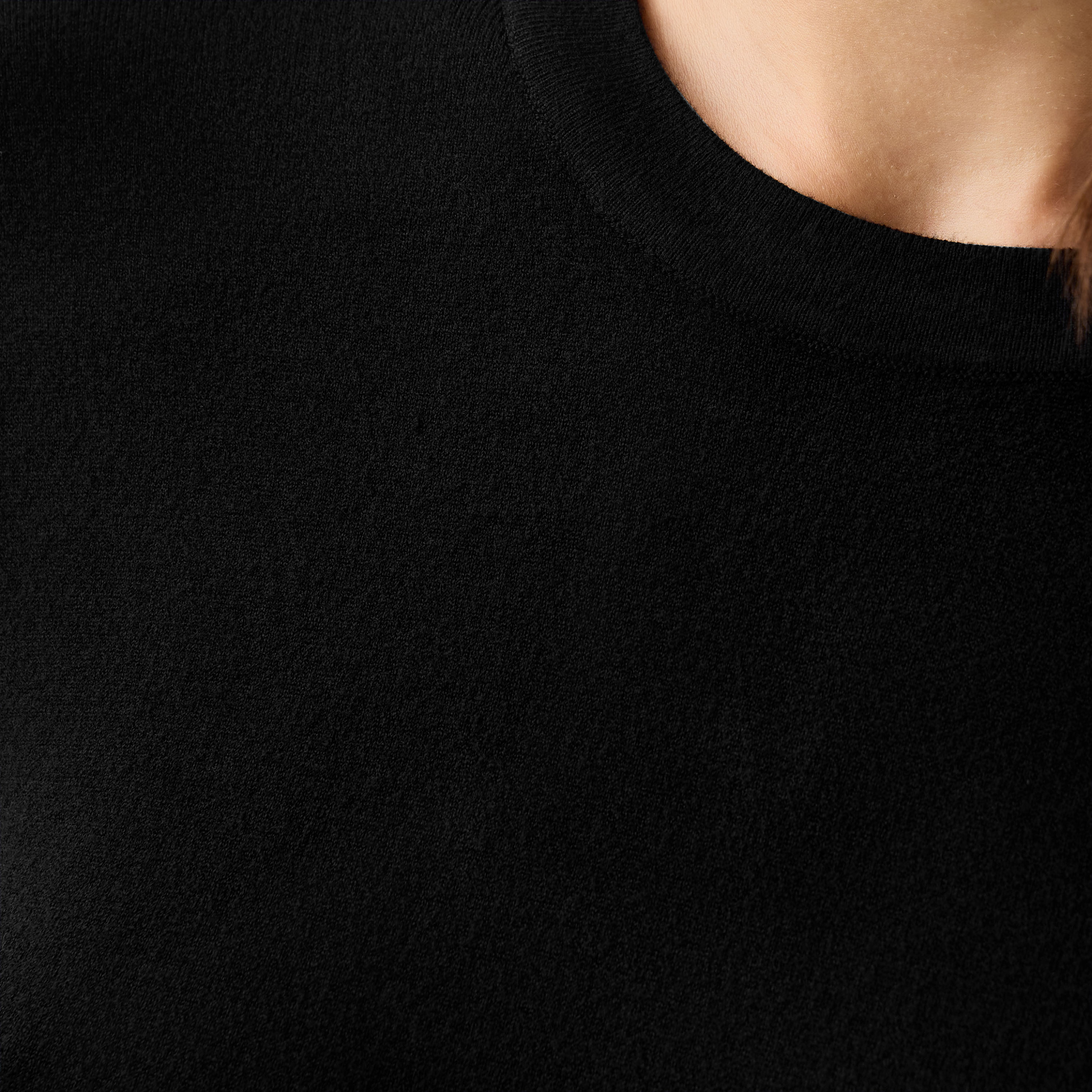 كنزة بياقة ضيقة وقصة عادية-women-clothing-cardigansandjumpers-jumpers-image-1