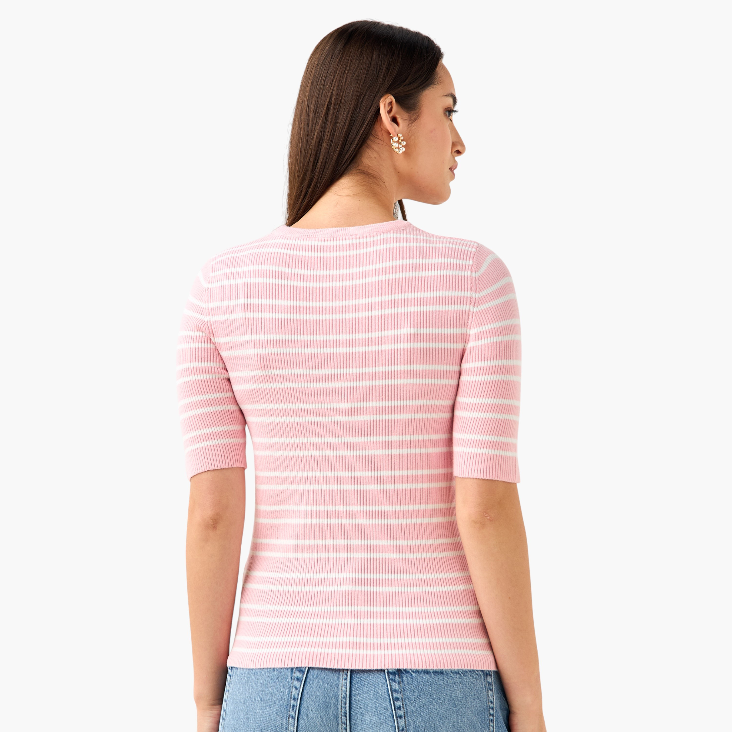 Striped Crew Neck Sweater-women-clothing-cardigansandjumpers-jumpers-image-4