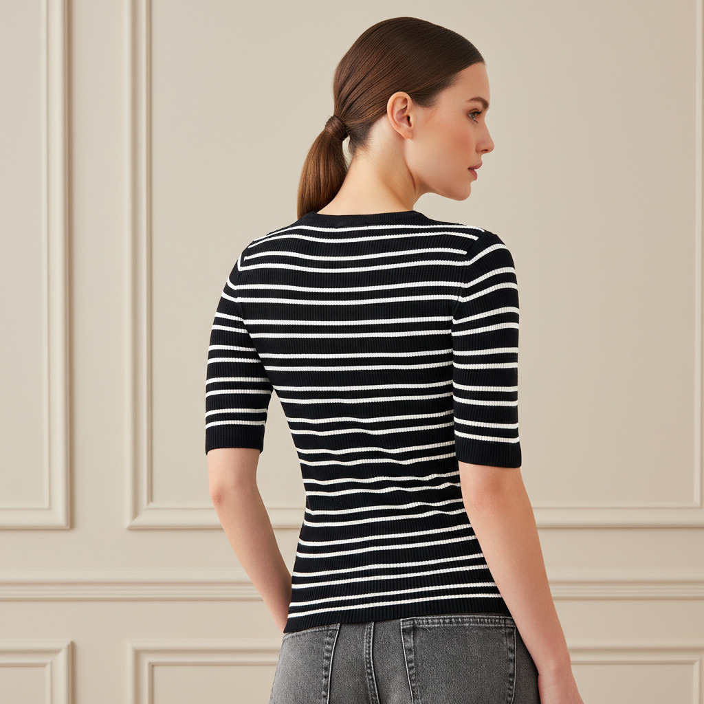 كنزة مخططة بياقة ضيقة-women-clothing-cardigansandjumpers-jumpers-image-3
