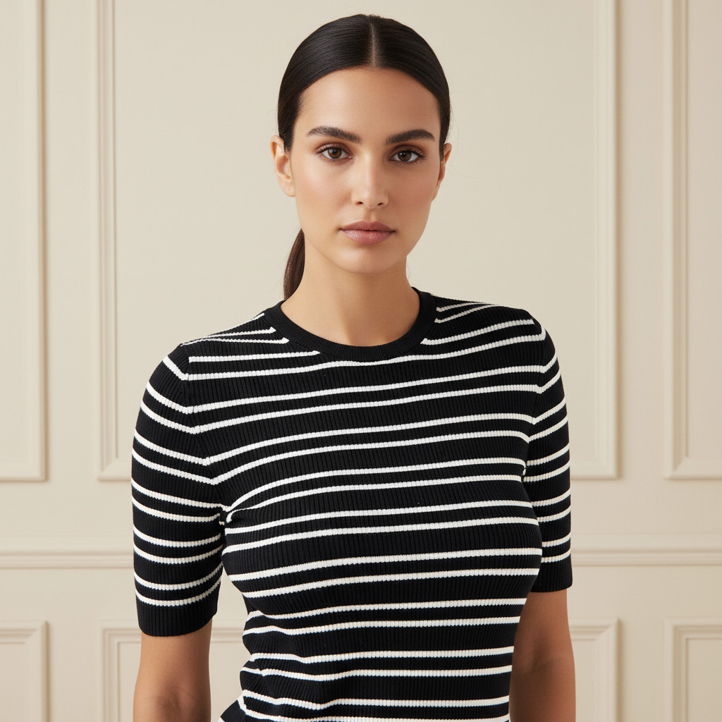 كنزة مخططة بياقة ضيقة-women-clothing-cardigansandjumpers-jumpers-image-2