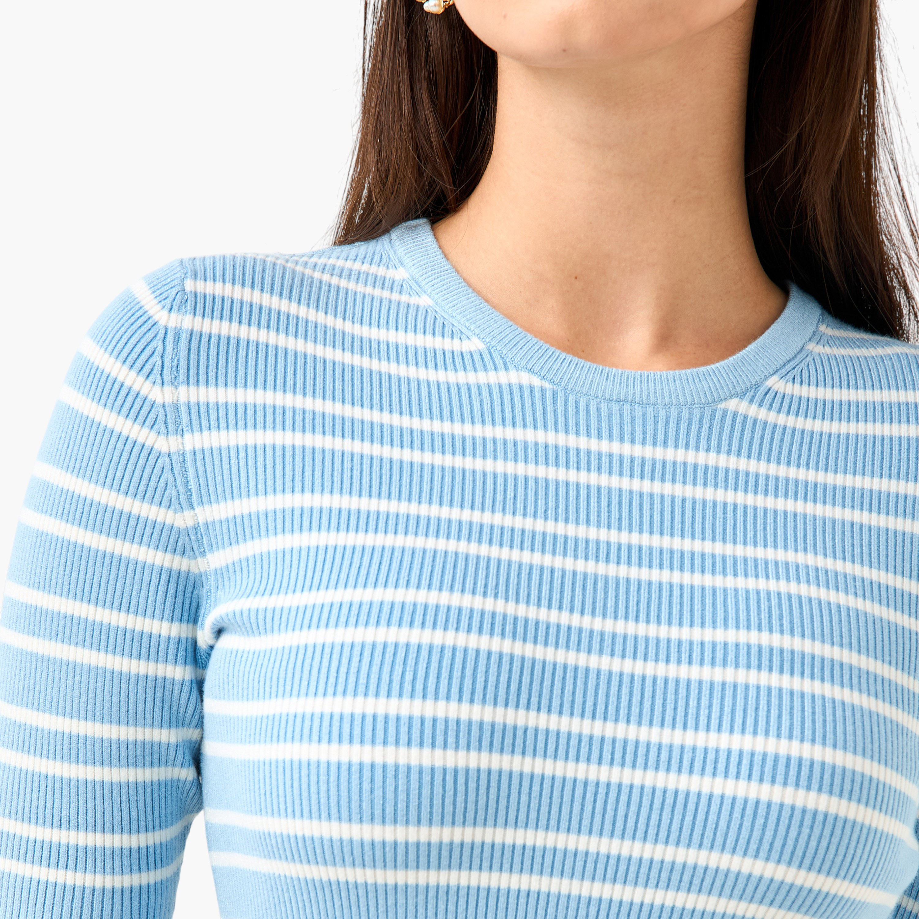 Striped Crew Neck Sweater-women-clothing-cardigansandjumpers-jumpers-image-3