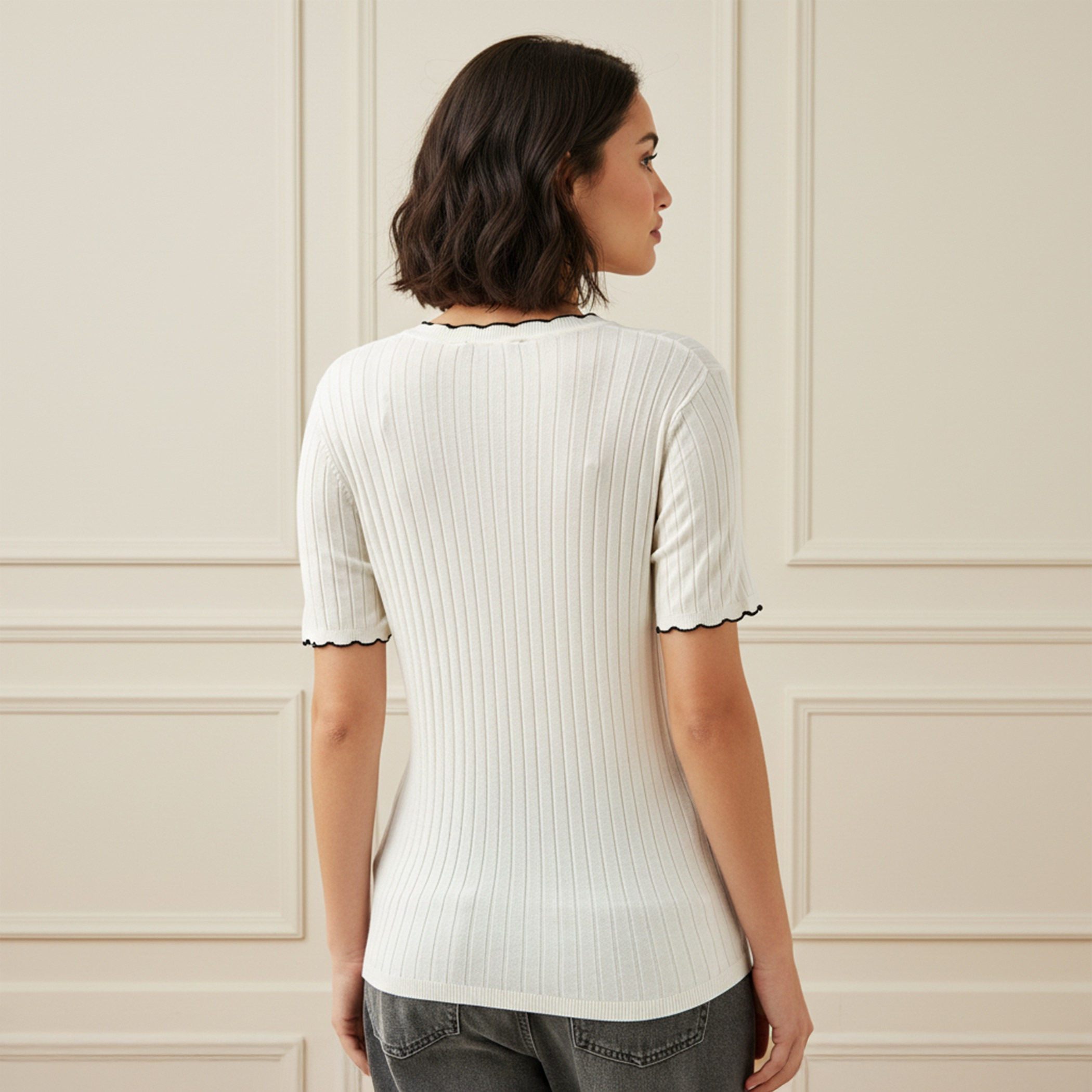 Ribbed Scallop Neck Sweater-women-clothing-cardigansandjumpers-jumpers-image-3