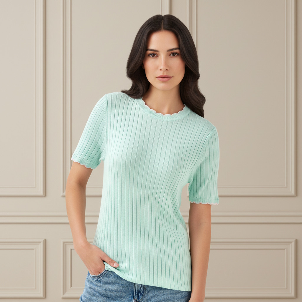 Ribbed Scallop Neck Sweater-women-clothing-cardigansandjumpers-jumpers-image-1