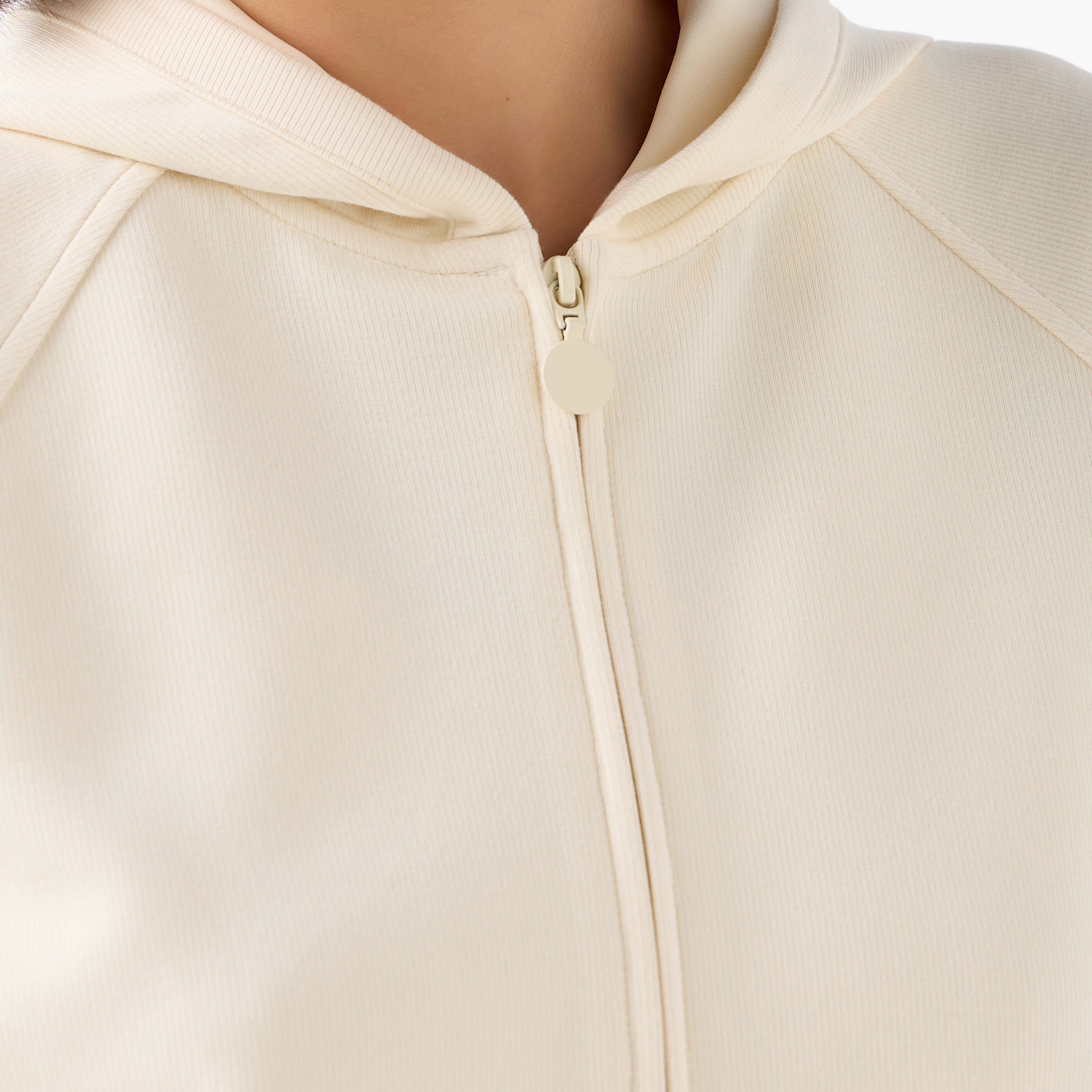 Hoodie with Ribbed Design-women-winterwear-hoodiesandsweatshirts-hoodies-image-3