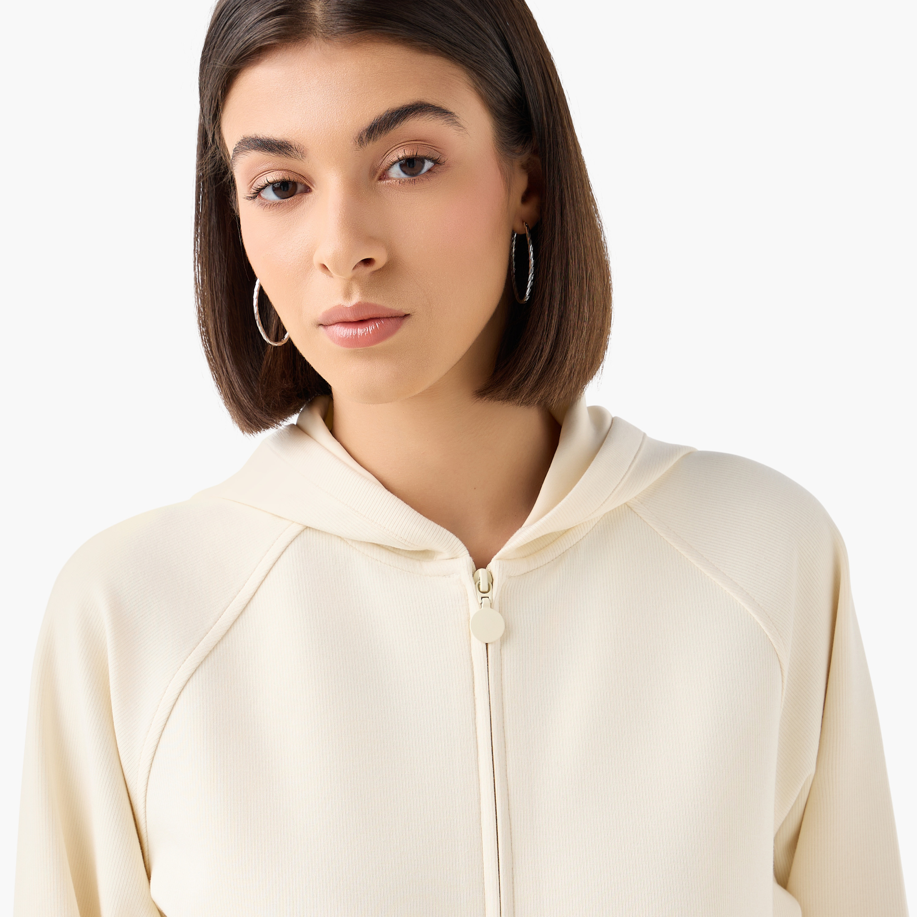 Hoodie with Ribbed Design-women-winterwear-hoodiesandsweatshirts-hoodies-image-5