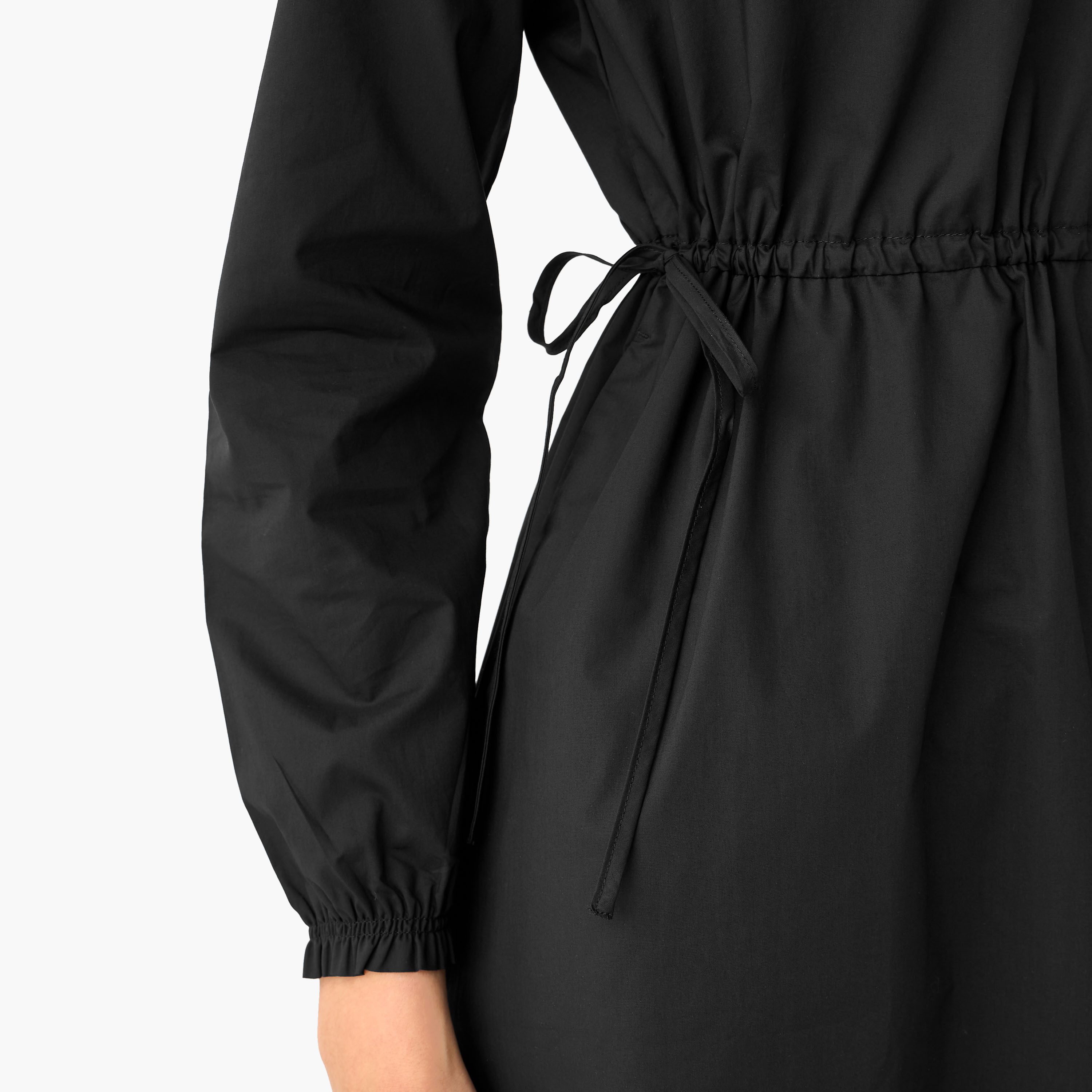 A-line Midi Cotton Dress with Pockets-women-clothing-dresses-image-5