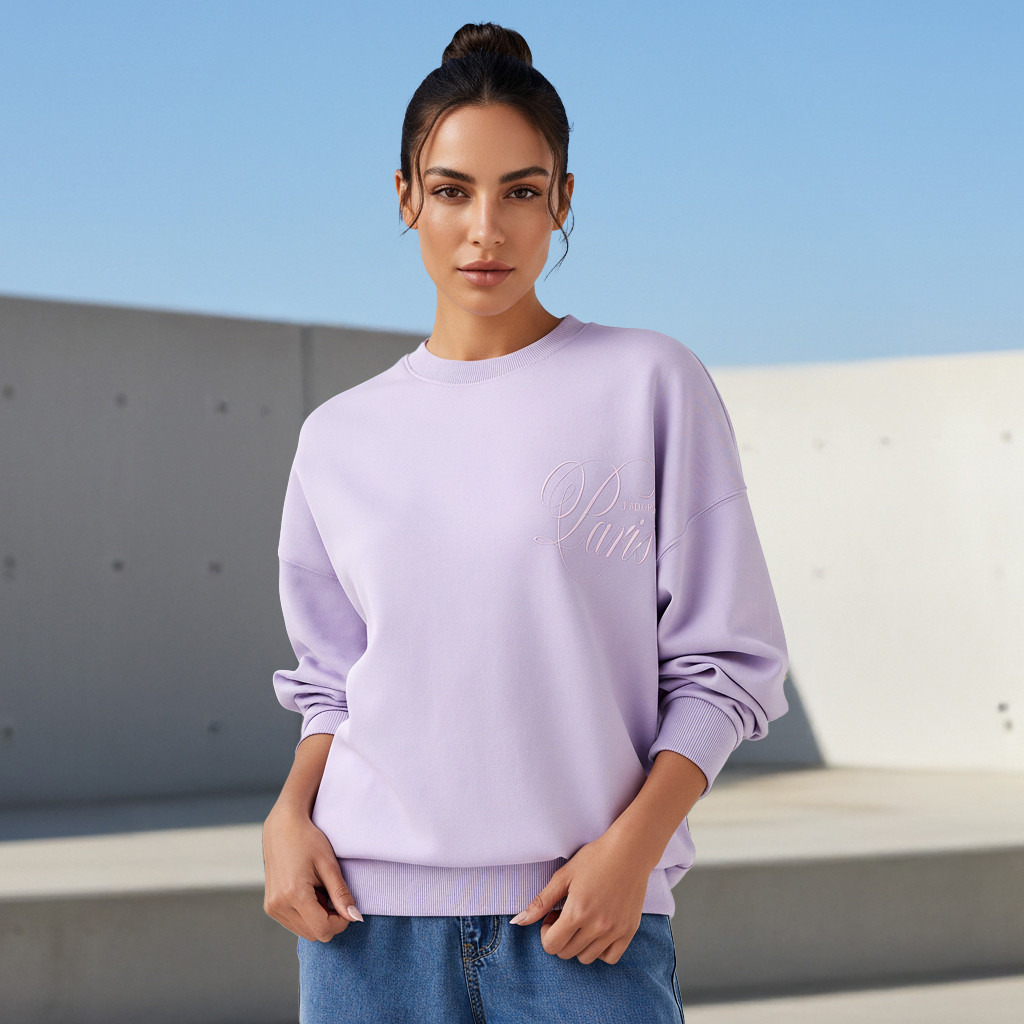 سويت شيرت بقصة عادية وطبعات-women-winterwear-hoodiesandsweatshirts-sweatshirts-image-5