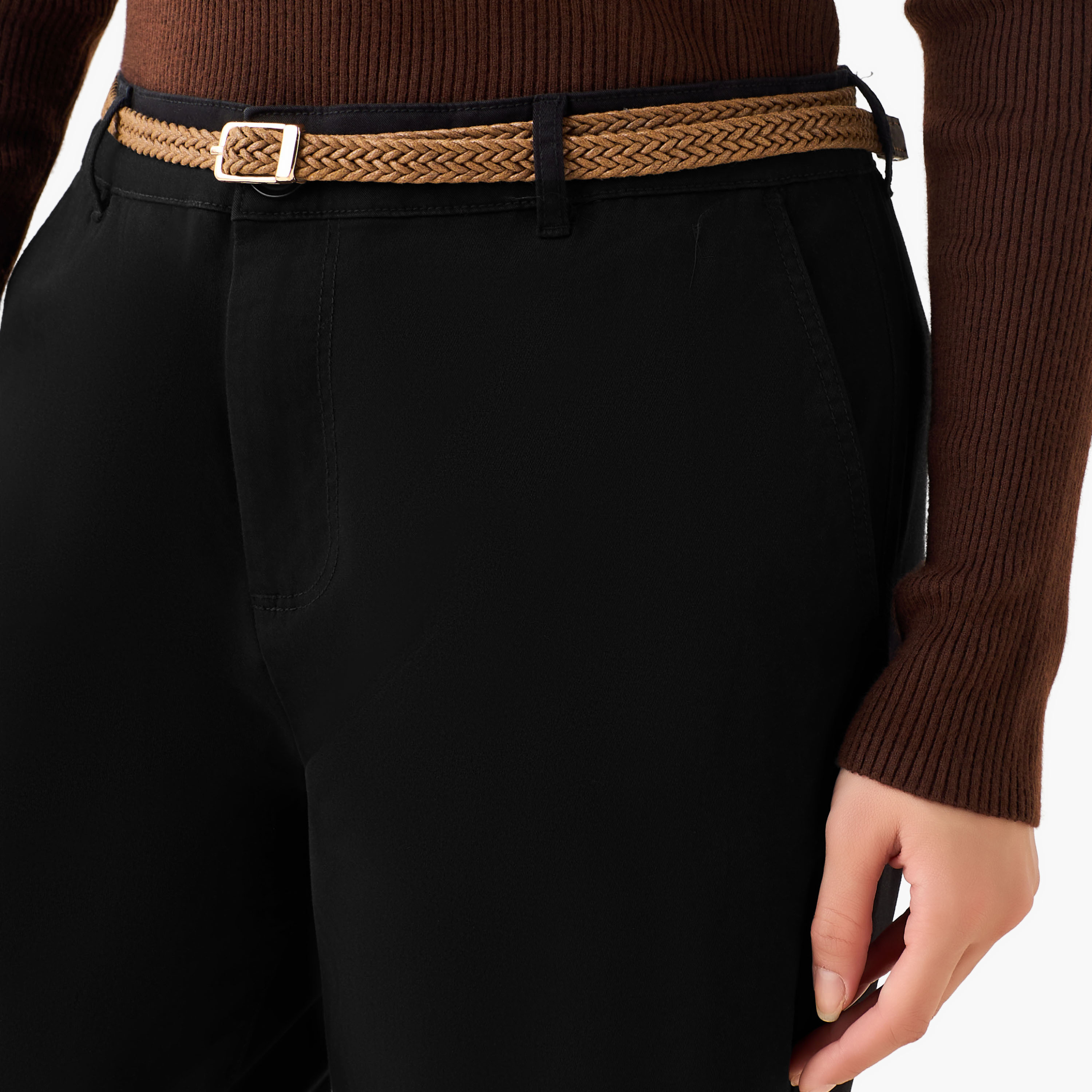 Relaxed Fit High Waist Chino Pants-women-clothing-bottoms-trousers-image-5