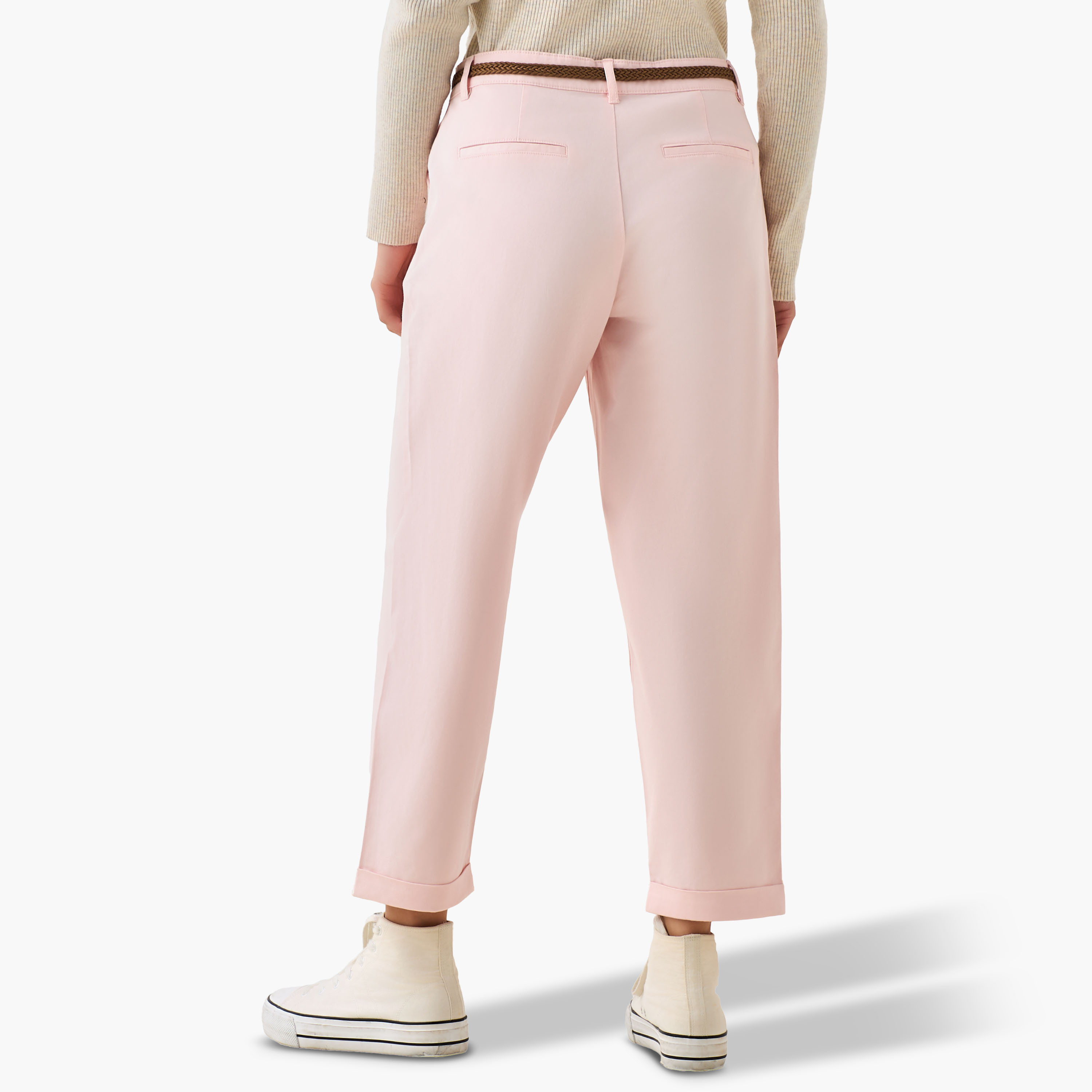 Relaxed Fit High Waist Chino Pants-women-clothing-bottoms-trousers-image-3