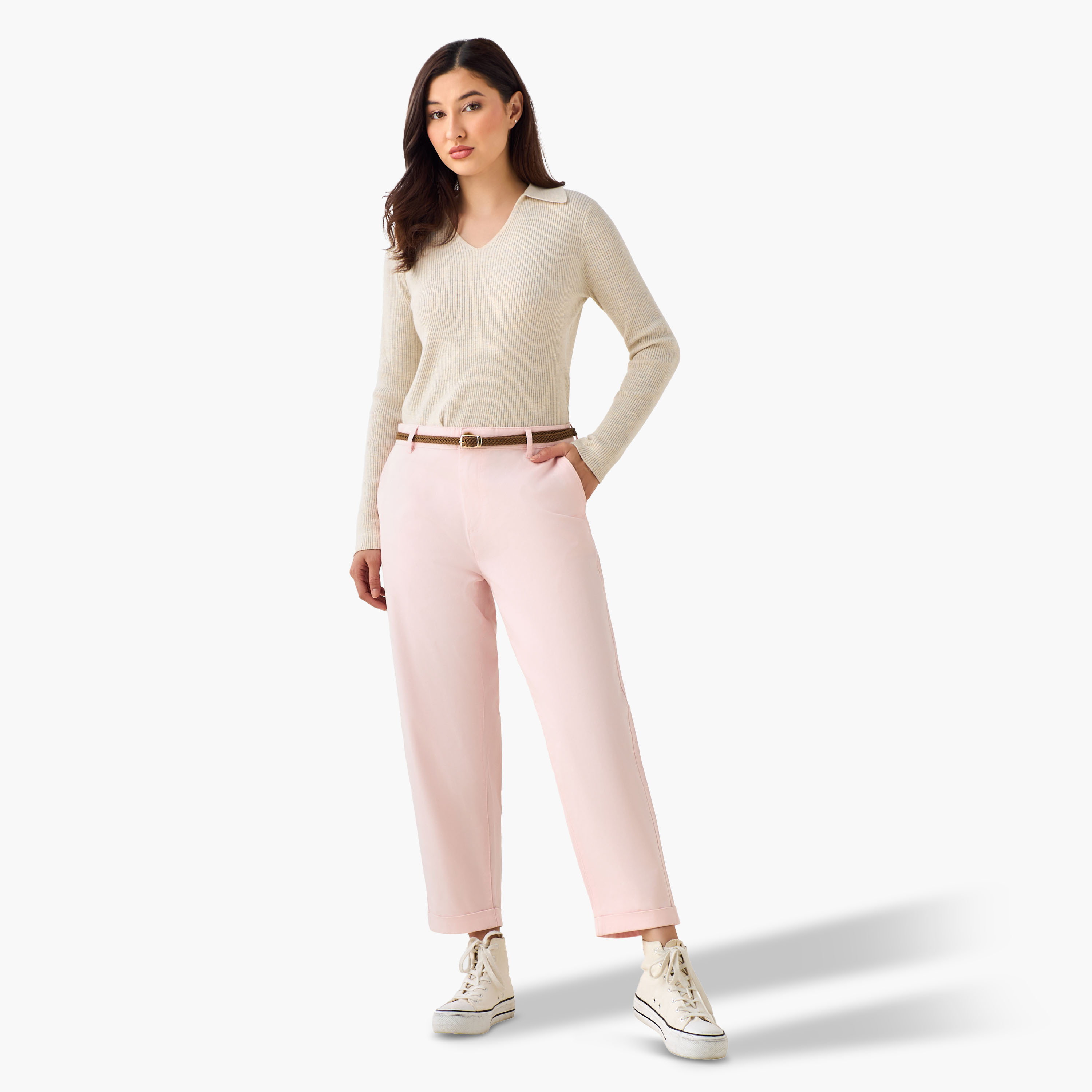 Relaxed Fit High Waist Chino Pants-women-clothing-bottoms-trousers-image-6