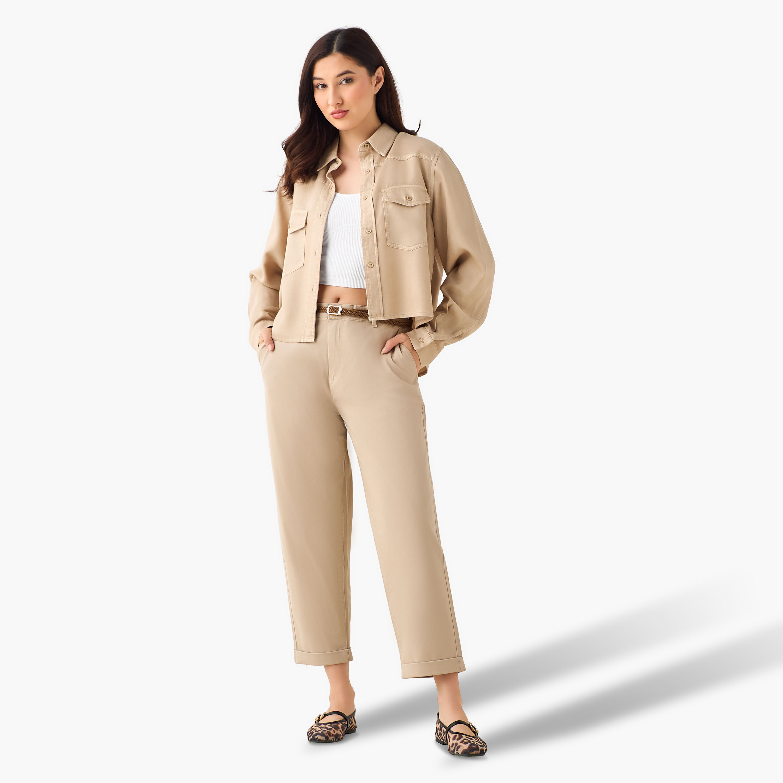 Relaxed Fit High Waist Chino Pants-women-clothing-bottoms-trousers-image-3