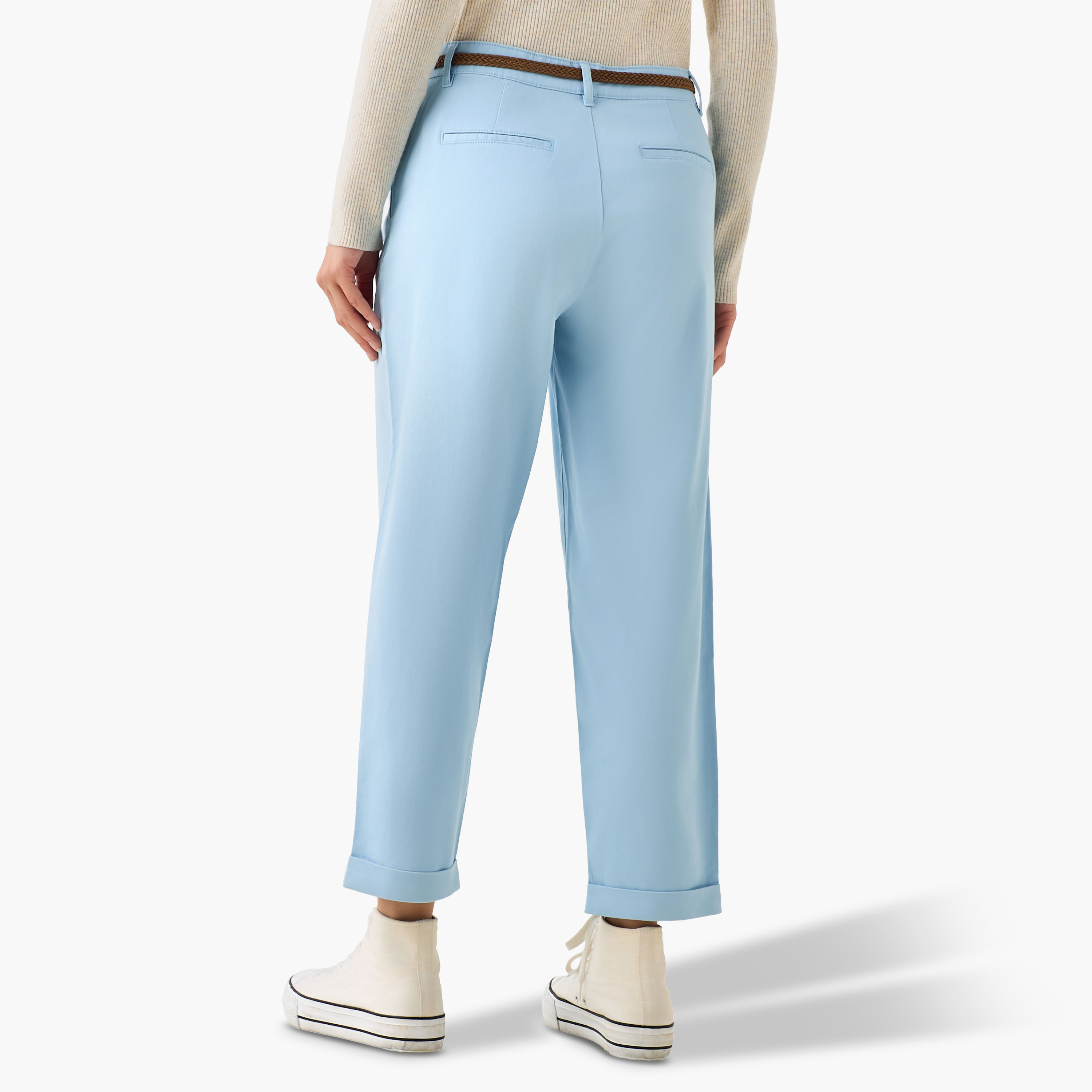 Relaxed Fit High Waist Chino Pants-women-clothing-bottoms-trousers-image-3