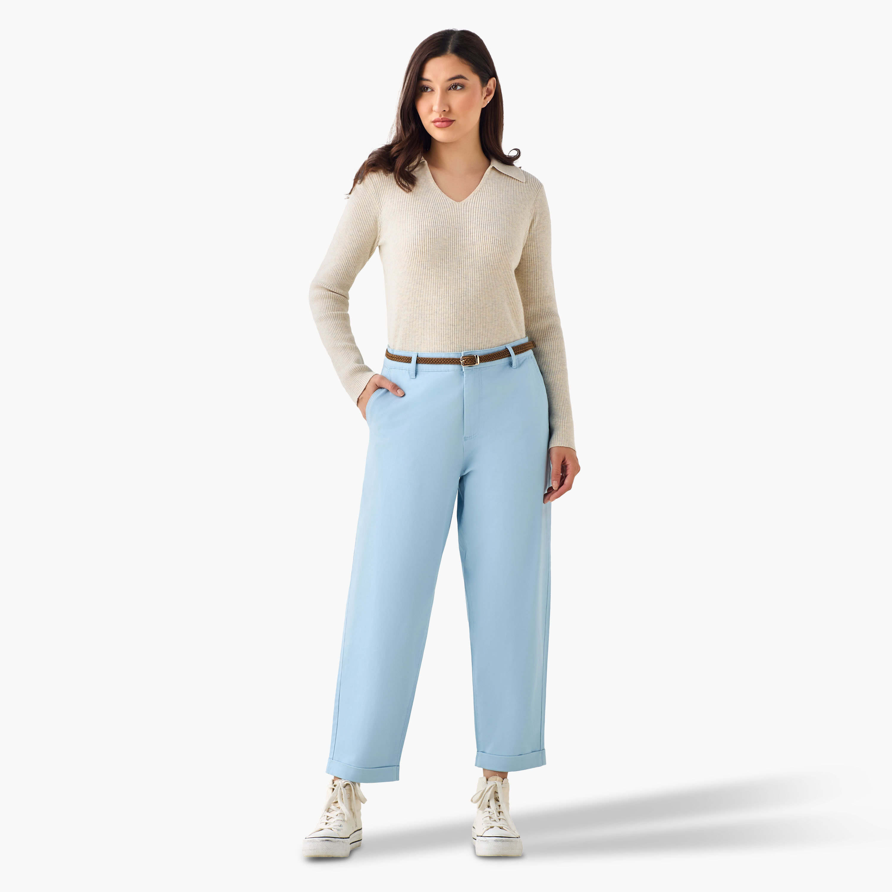Relaxed Fit High Waist Chino Pants-women-clothing-bottoms-trousers-image-6