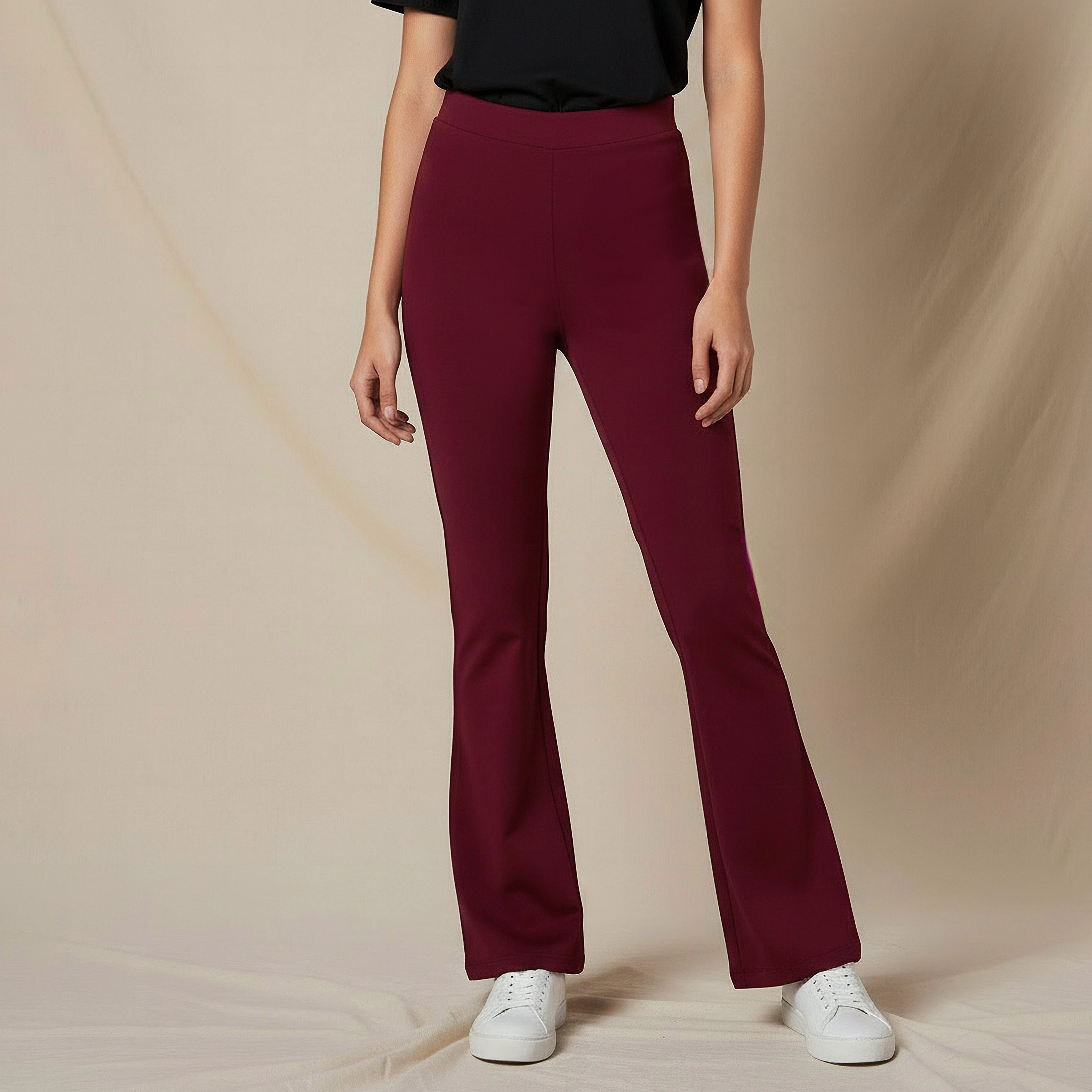 High-Rise Bootleg Leggings-women-clothing-bottoms-leggings-image-1