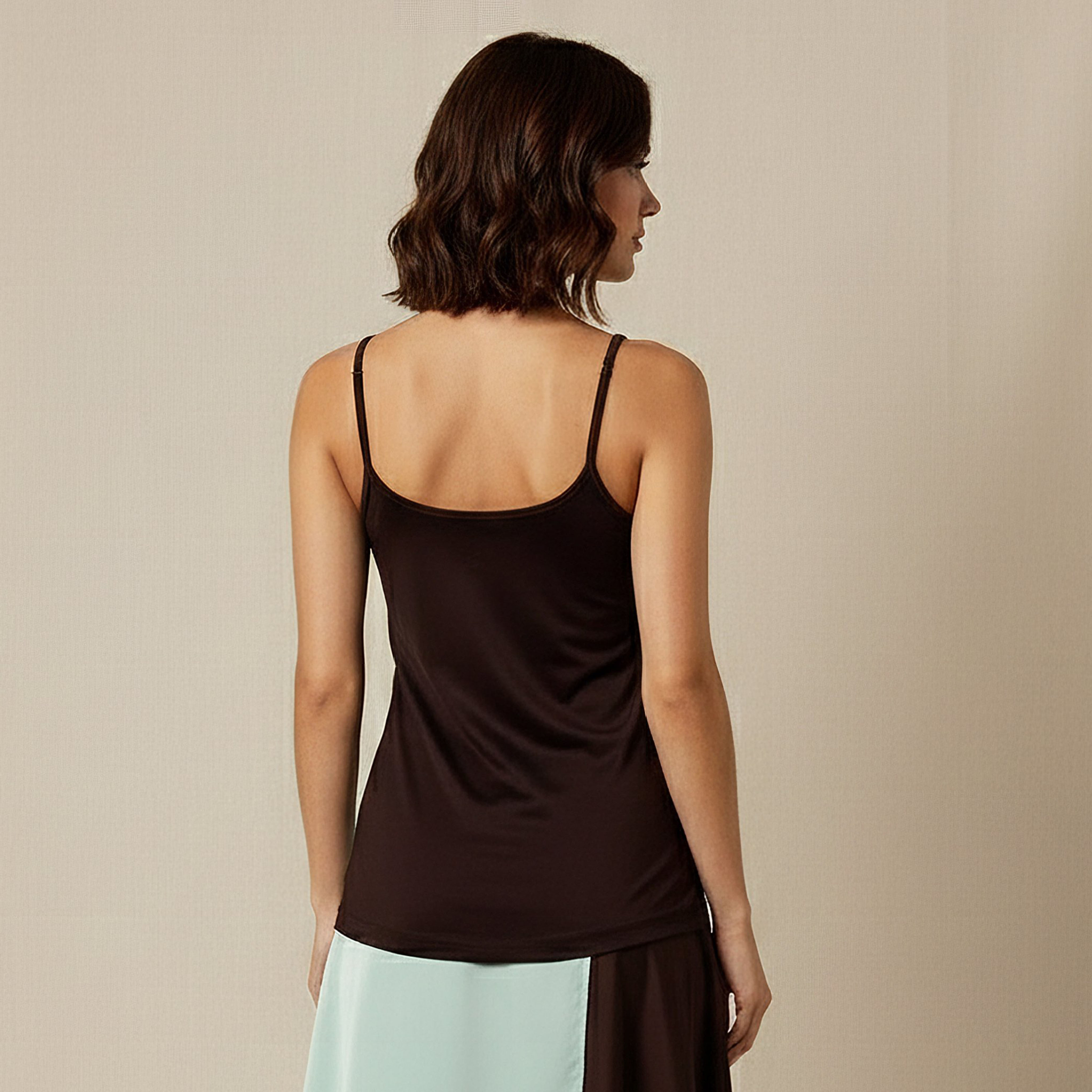 Regular Fit Tank Top with Scoop Neck-women-clothing-lingerie-camisoles-image-3