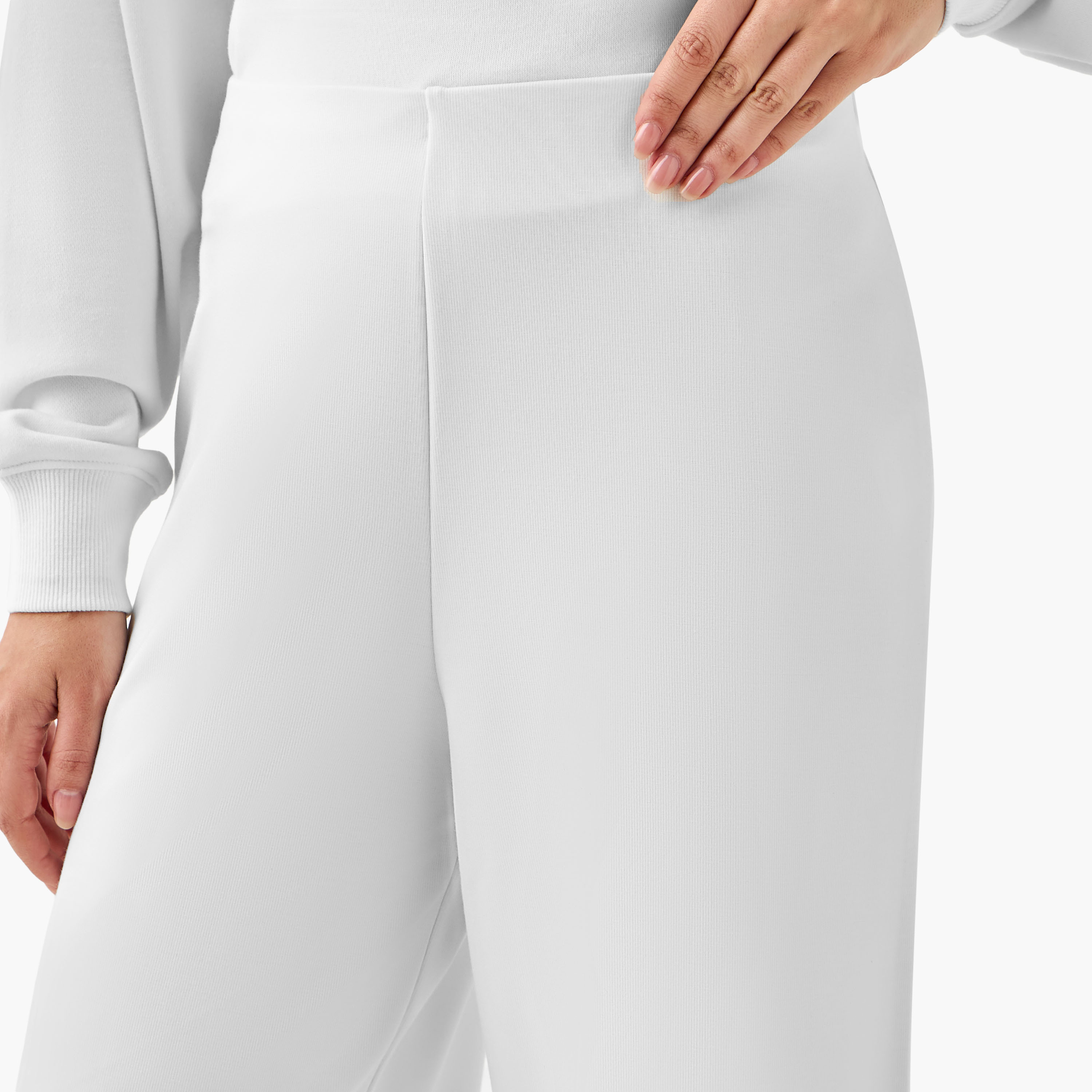 Flexi Waist Modal Blend Wide Leg Pants-women-clothing-coordsets-image-4