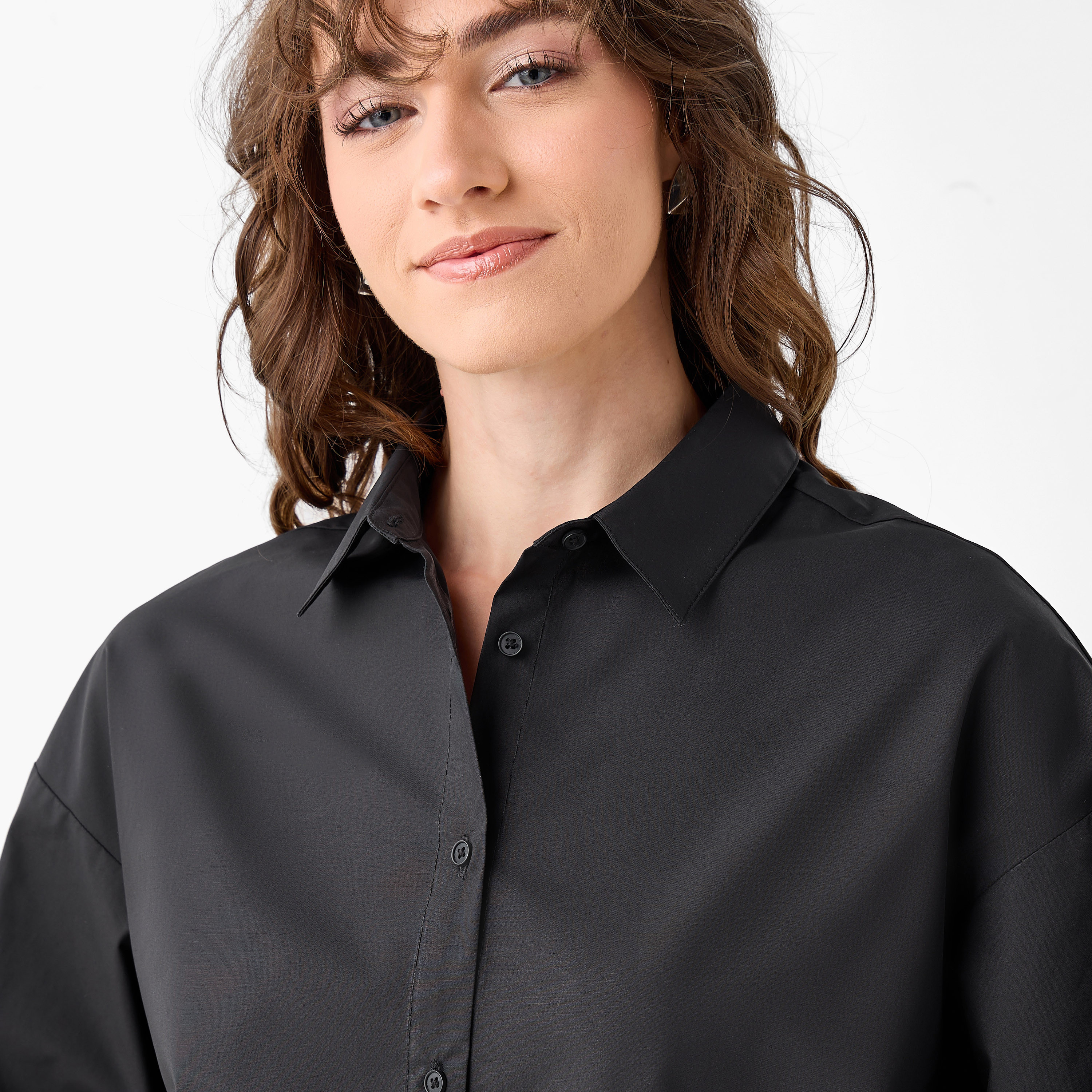 Poplin Cotton Shirt with Collar-women-clothing-shirtsandblouses-shirts-image-6
