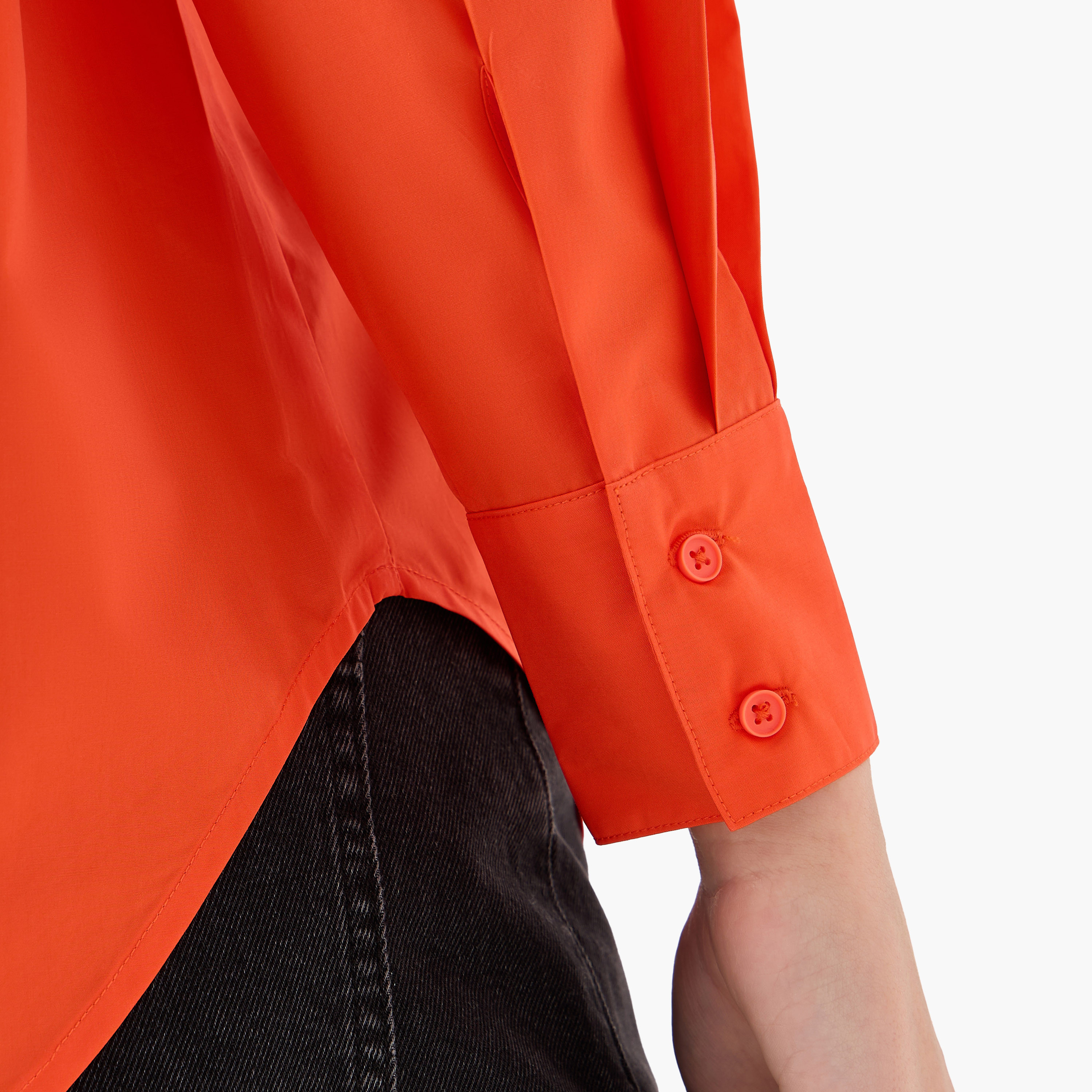 Poplin Cotton Shirt with Collar-women-clothing-shirtsandblouses-shirts-image-7