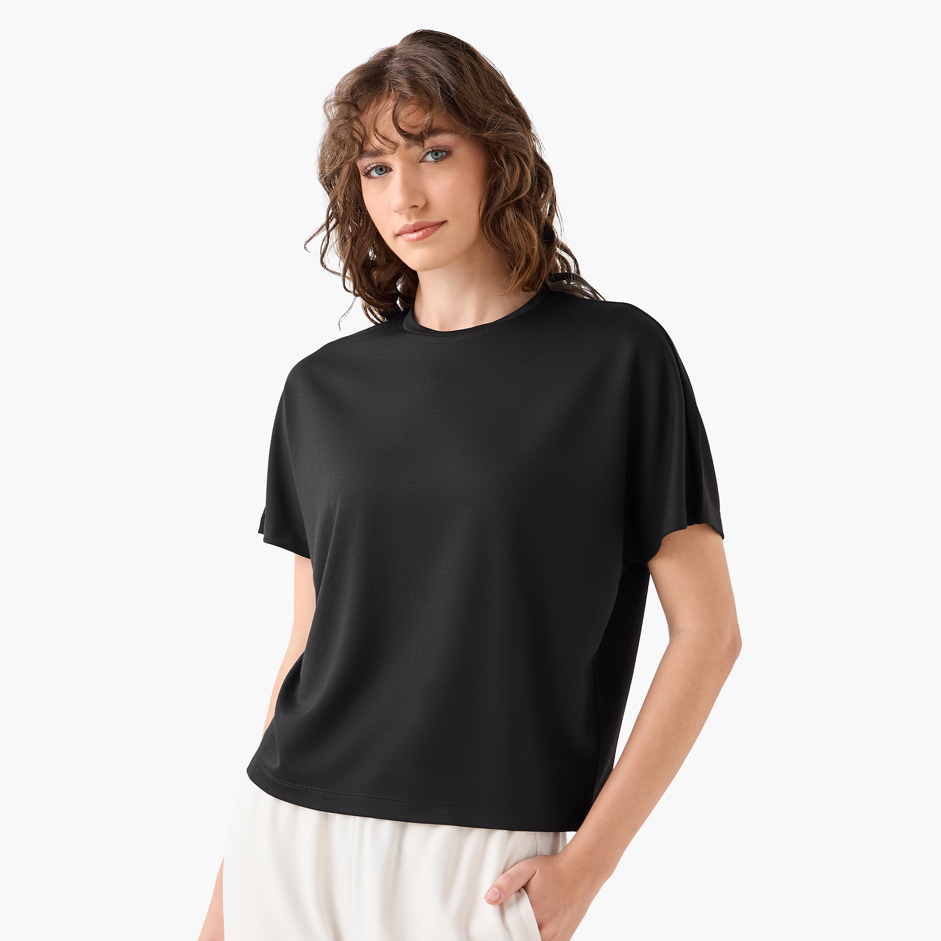 تيشيرت بأكمام ممتدة-women-clothing-tshirts-image-2