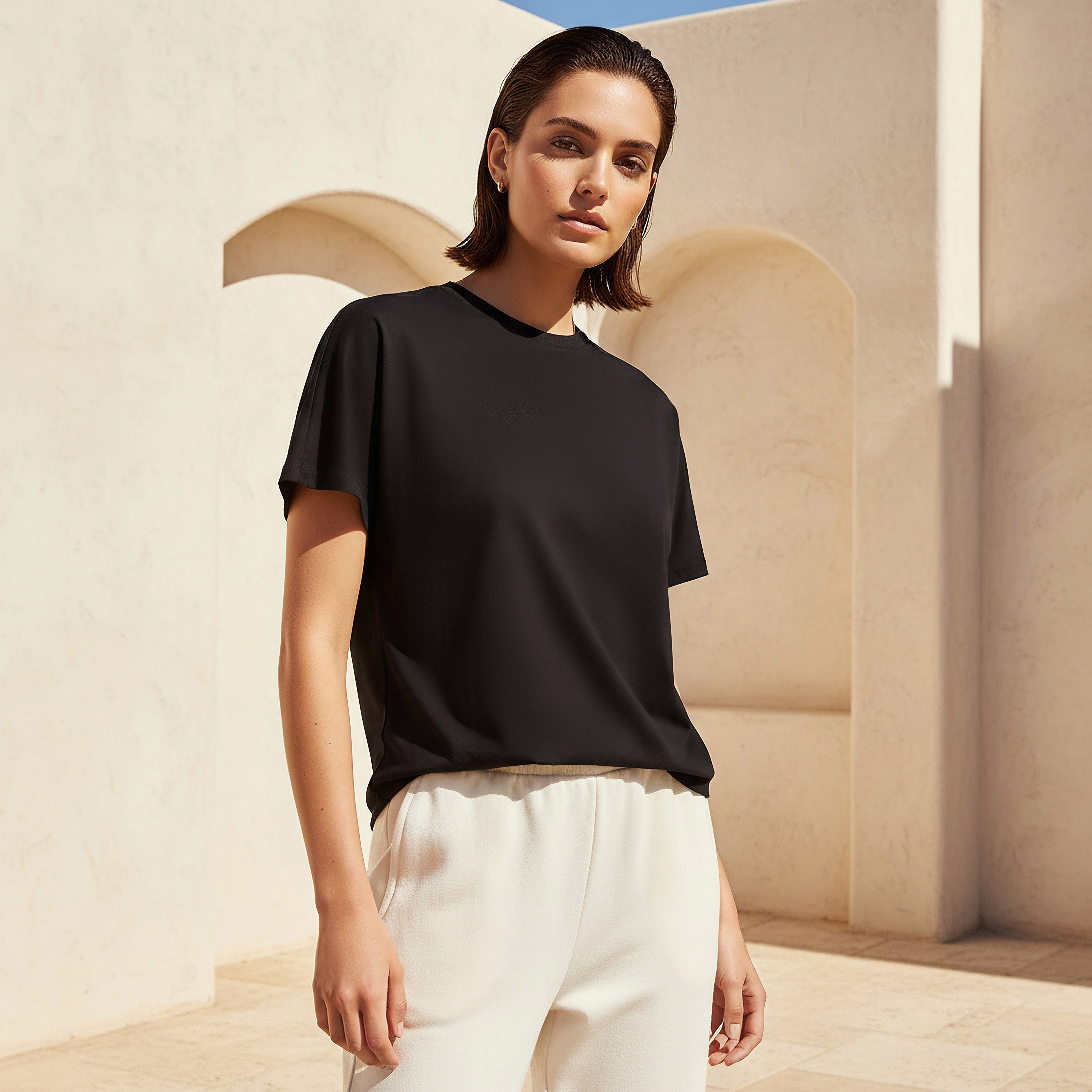 تيشيرت بأكمام ممتدة-women-clothing-tshirts-image-1