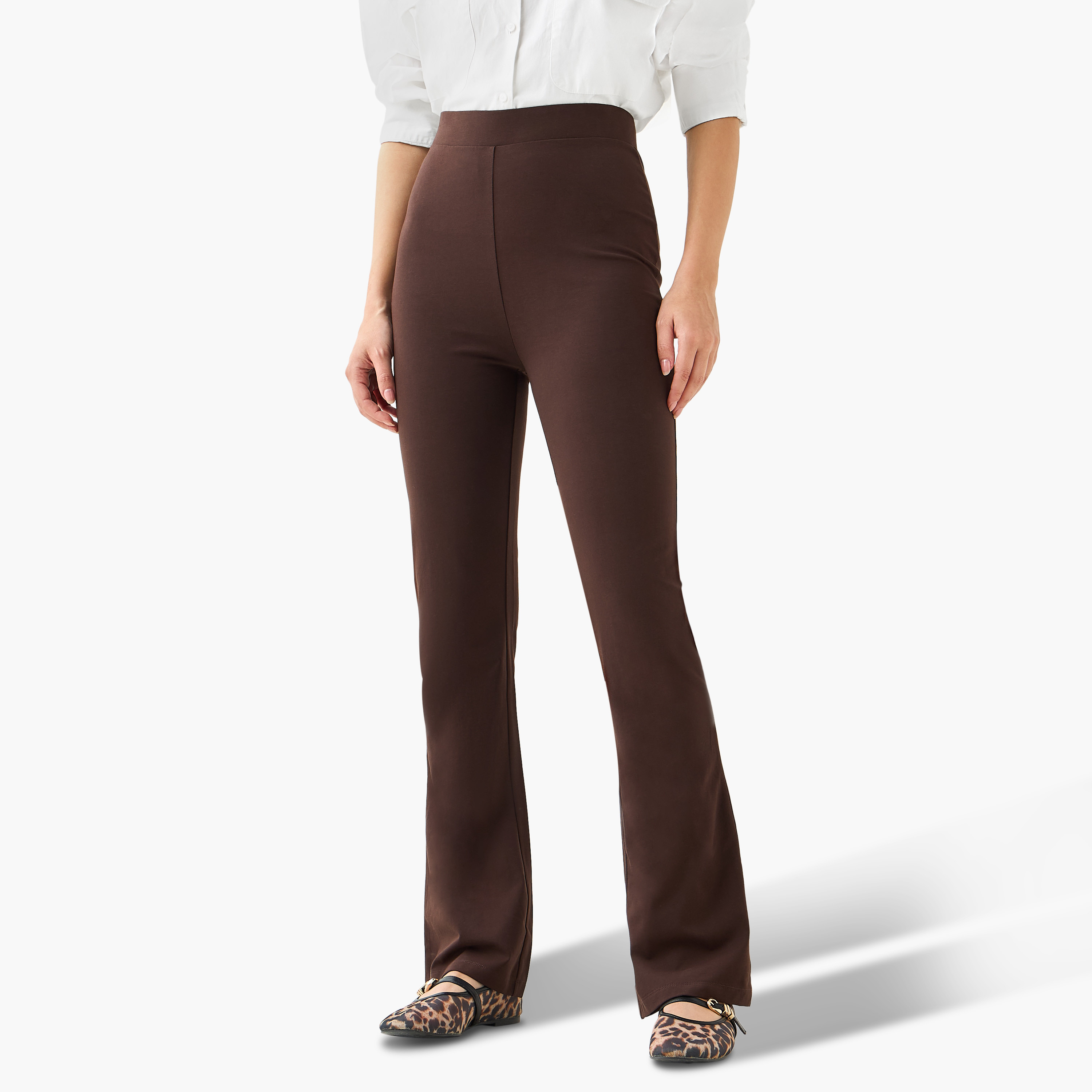 High-Rise Leggings with Flared Pattern-women-clothing-bottoms-leggings-image-2