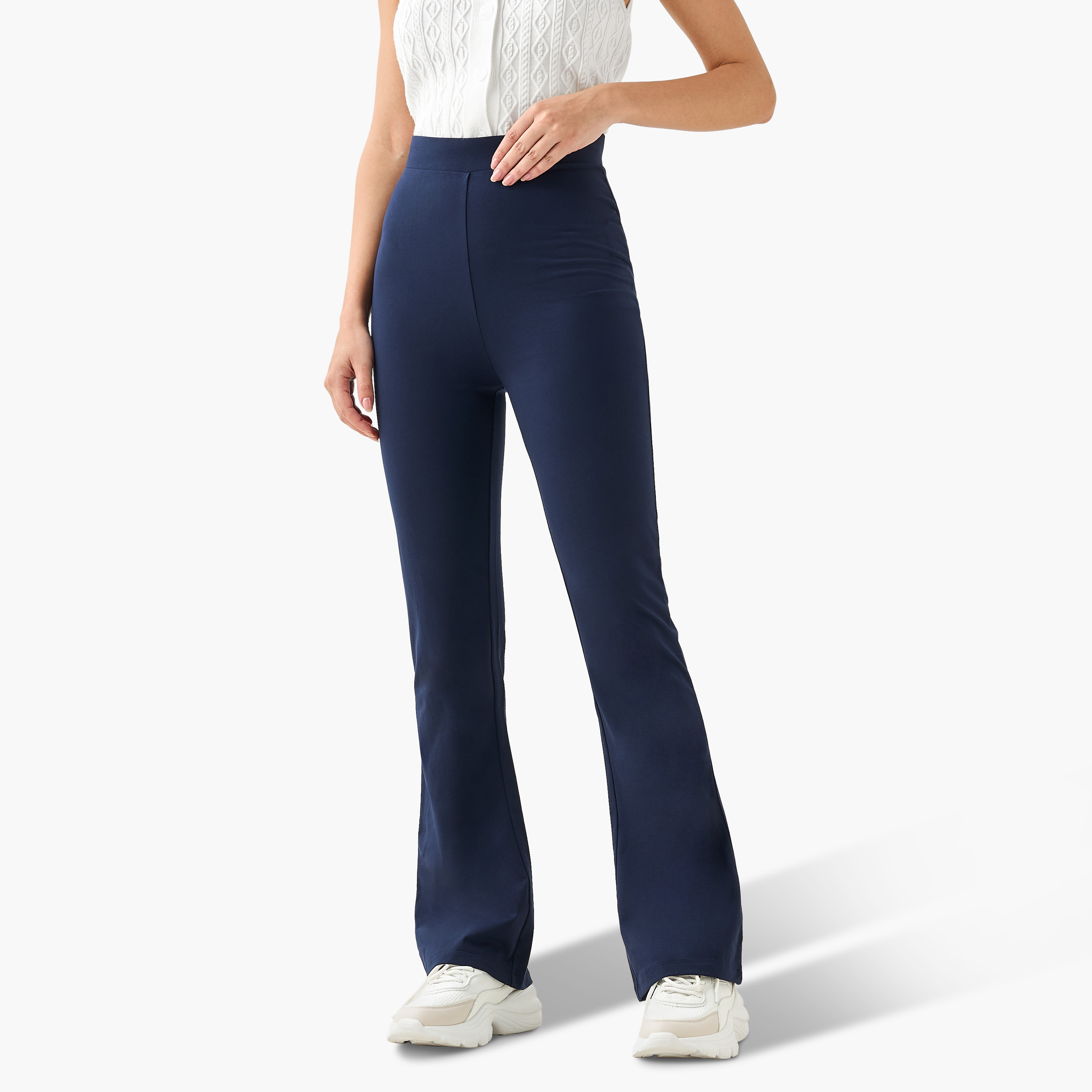 High-Rise Leggings with Flared Pattern-women-clothing-bottoms-leggings-image-2