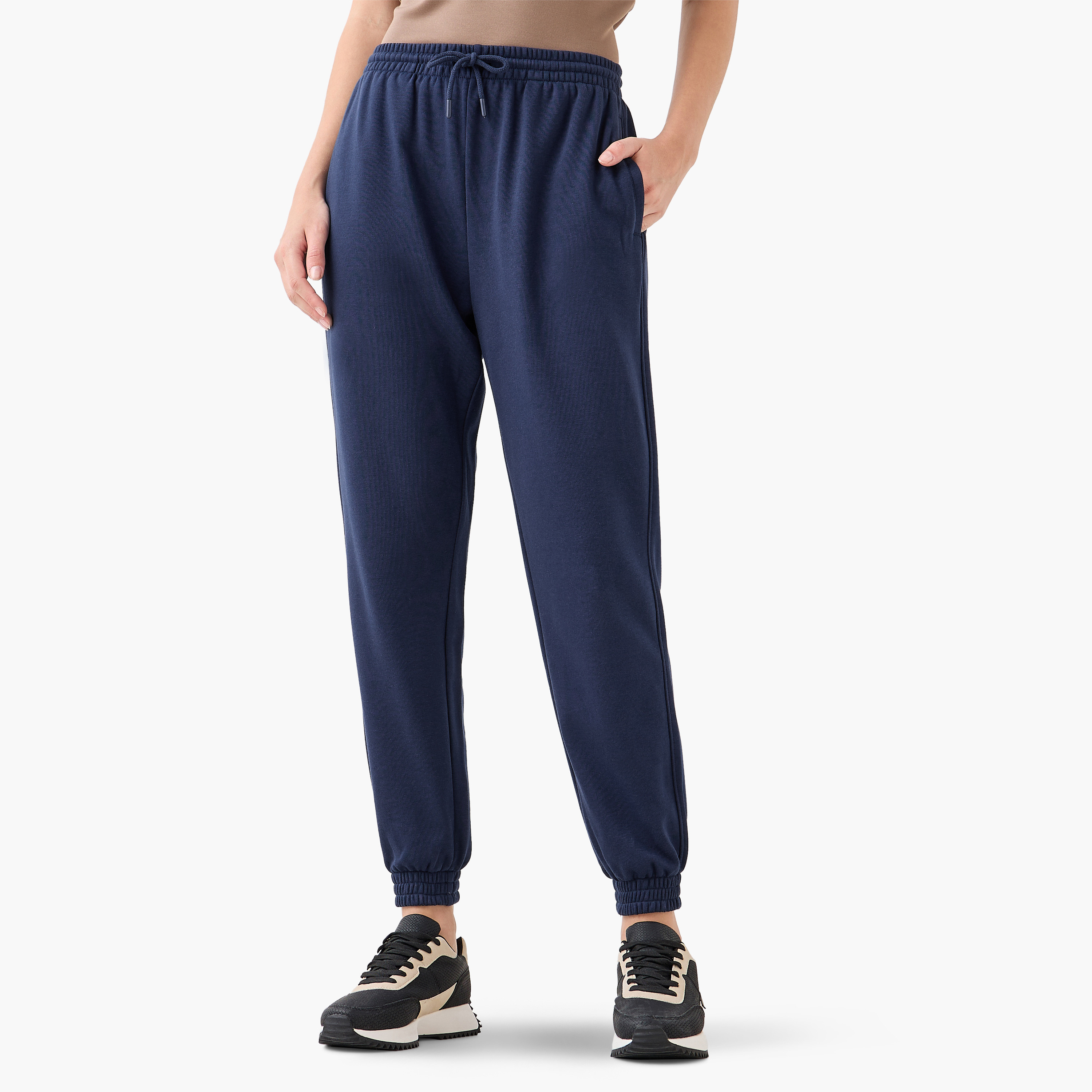 Flexi Waist Joggers with Pockets-women-clothing-bottoms-joggers-image-2
