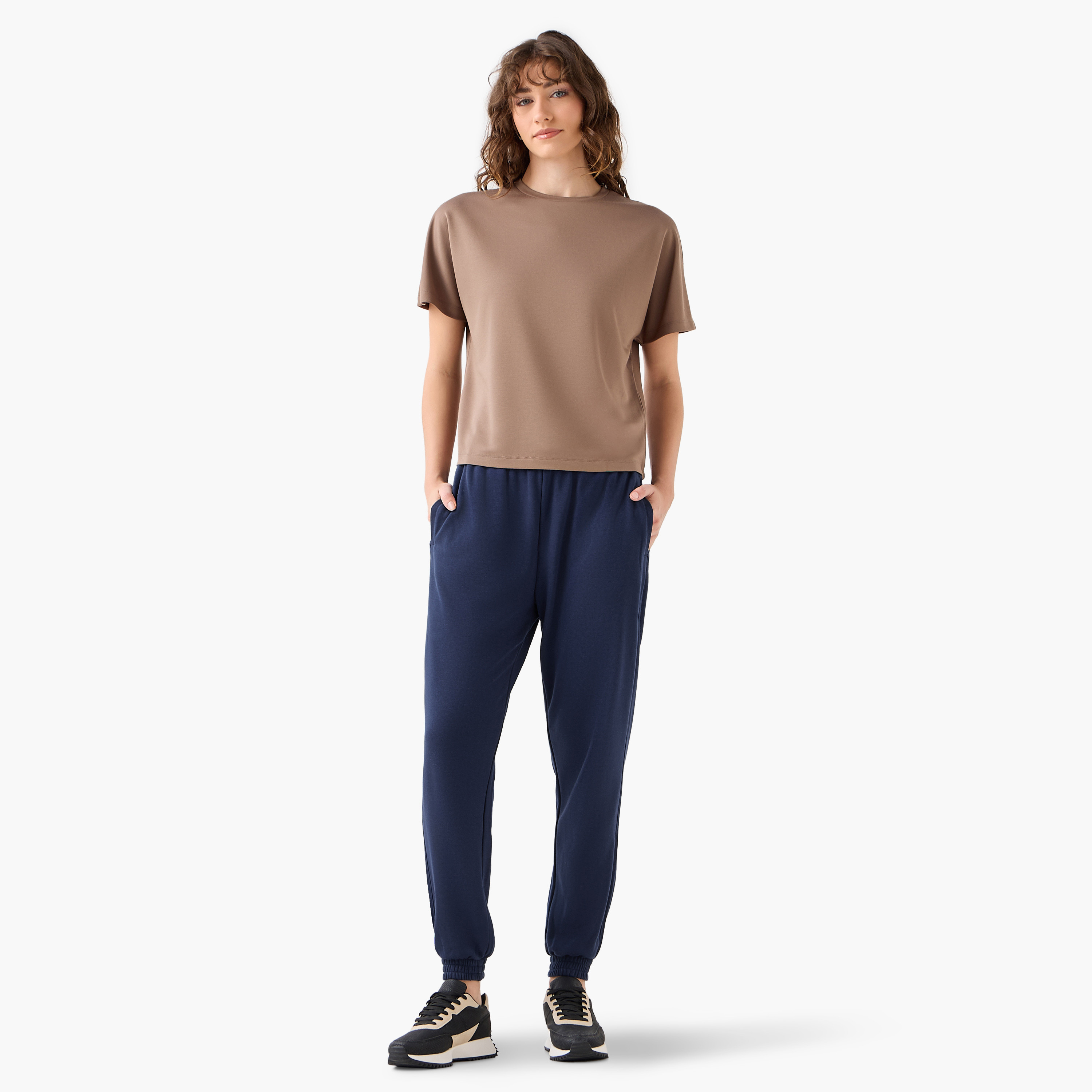 Flexi Waist Joggers with Pockets-women-clothing-bottoms-joggers-image-4