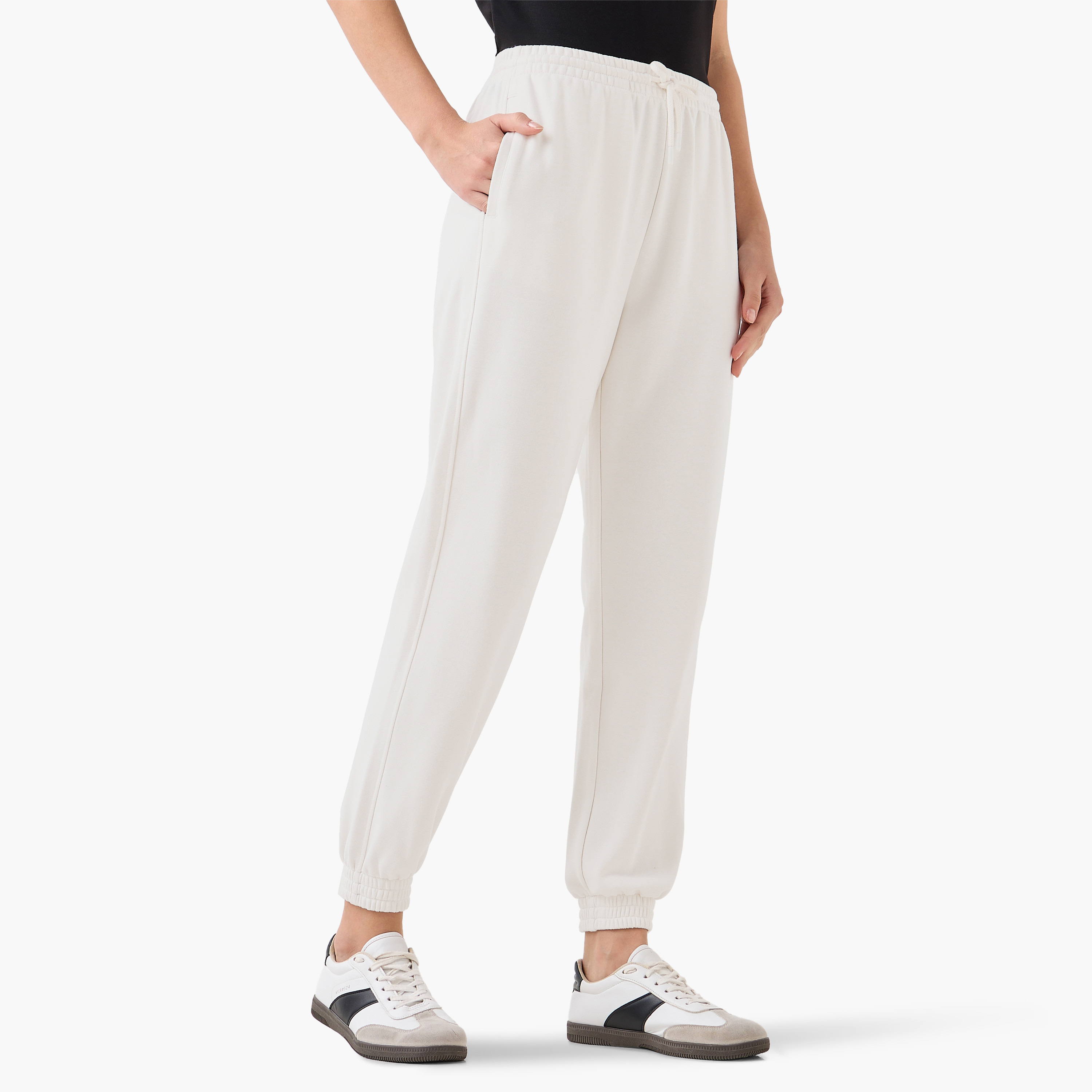 Flexi Waist Joggers with Pockets-women-clothing-bottoms-joggers-image-2