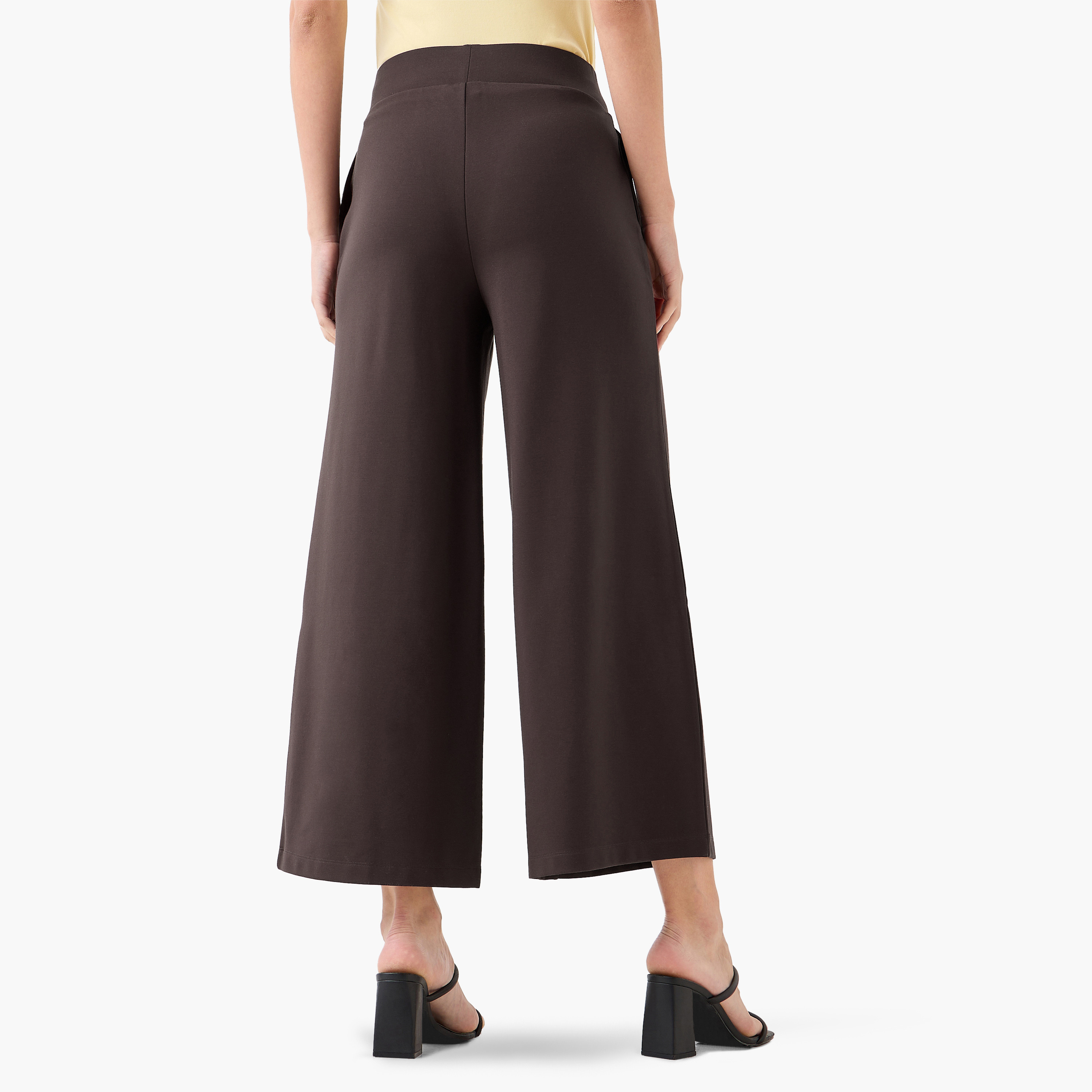 Flexi Waist Wide Leg Pants-women-clothing-bottoms-trousers-image-5