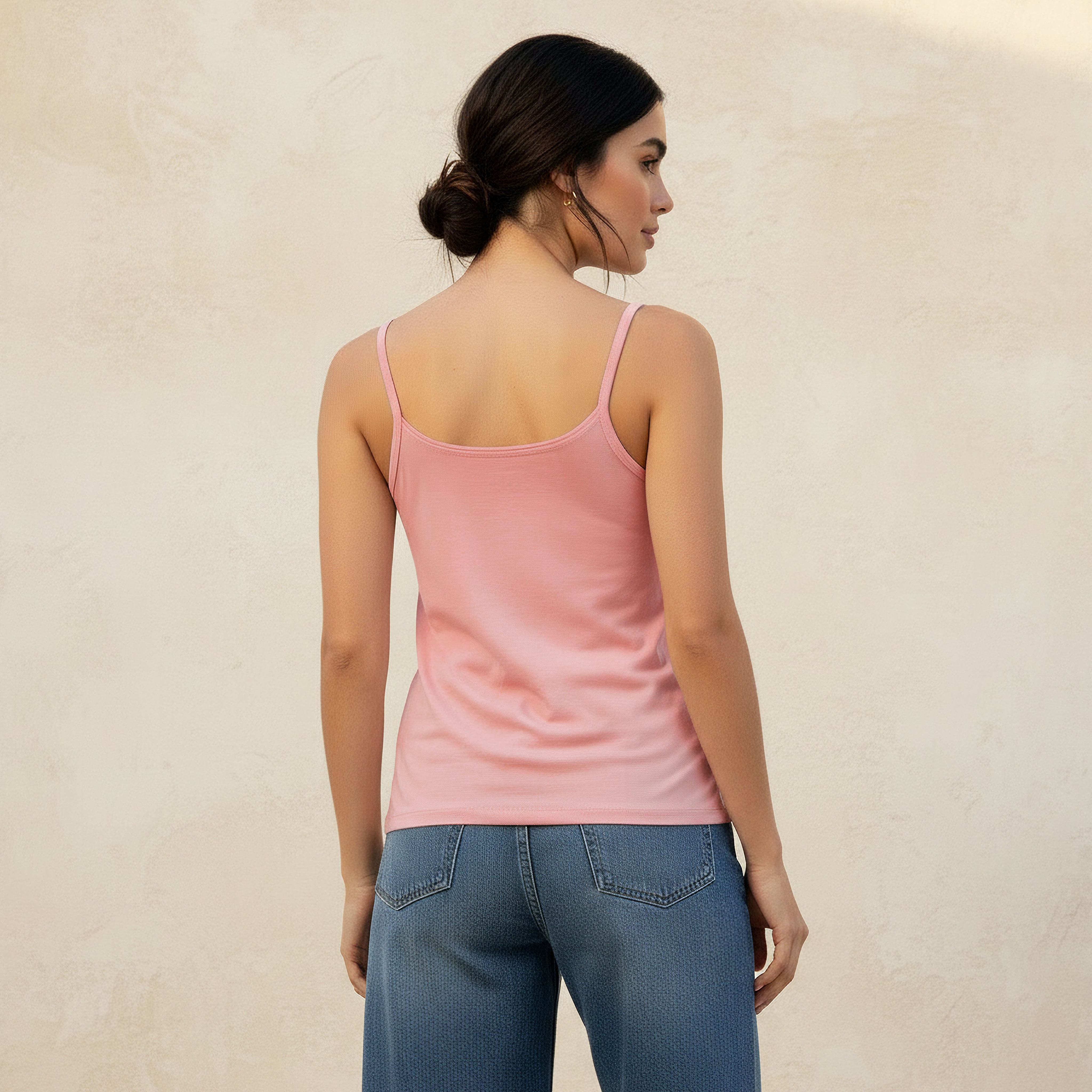 Slim Fit Tank Top with Spaghetti Straps-women-clothing-tshirts-image-4