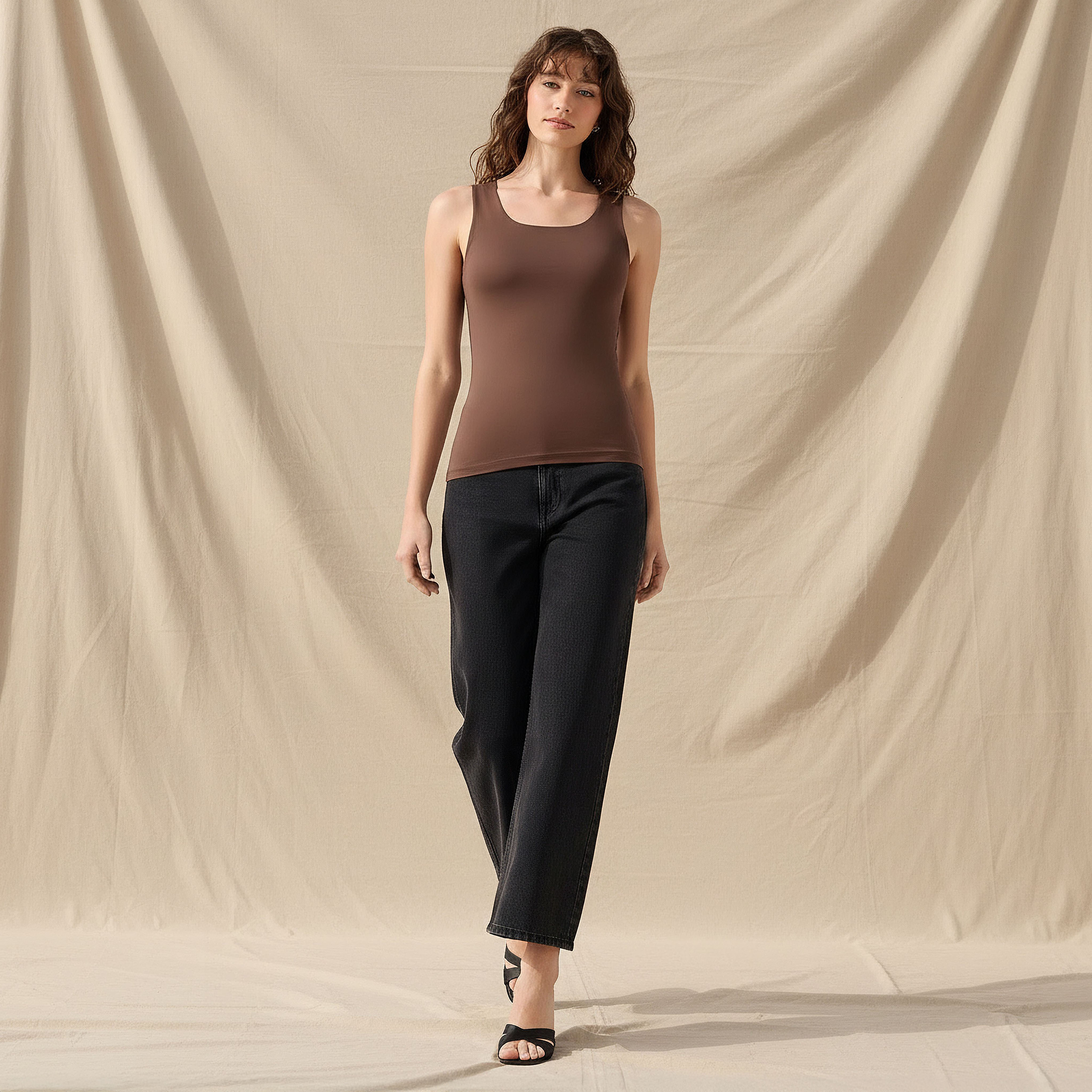 بلوزة تانك بحمالات عريضة-women-clothing-tshirts-image-2