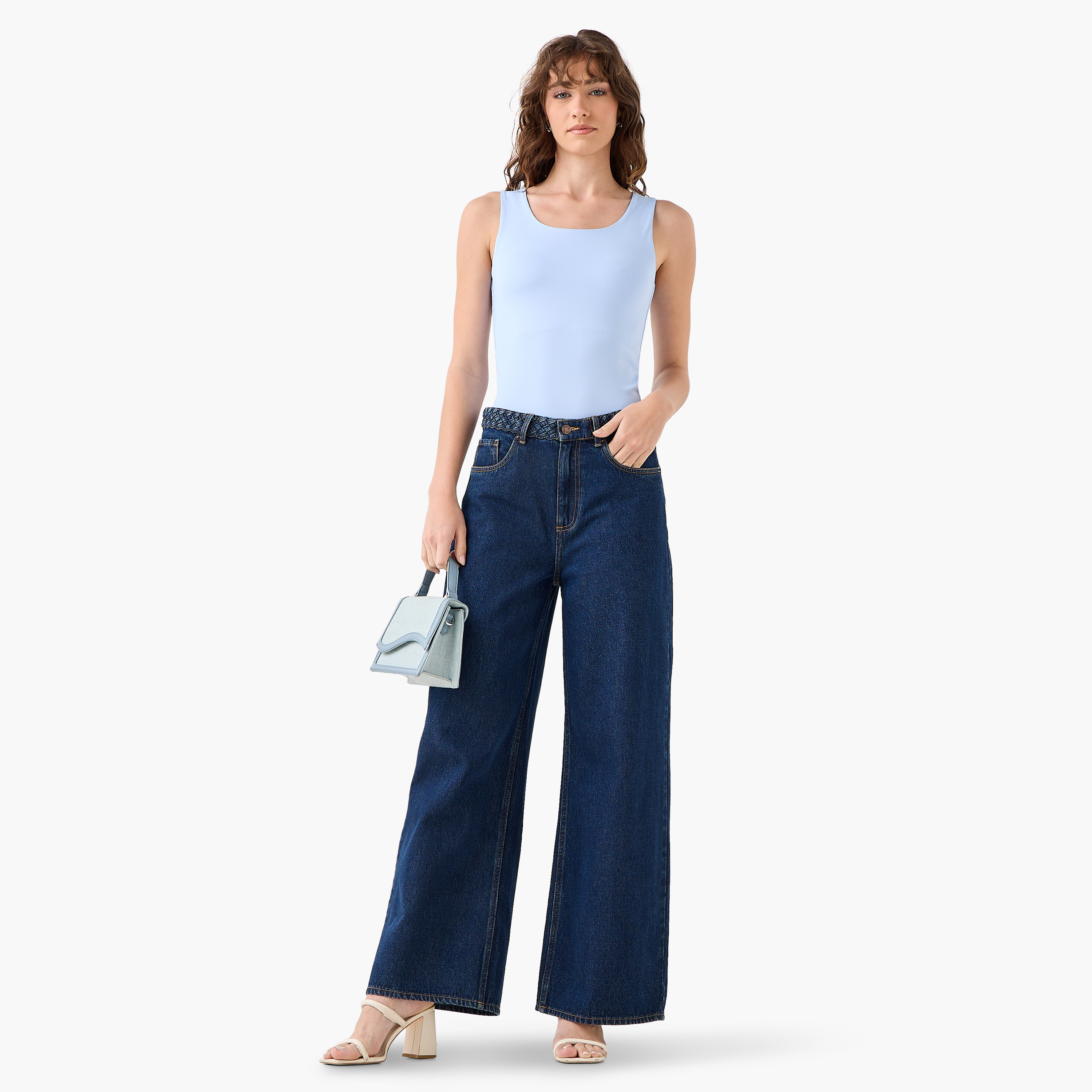 بلوزة تانك بحمالات عريضة-women-clothing-tshirts-image-3