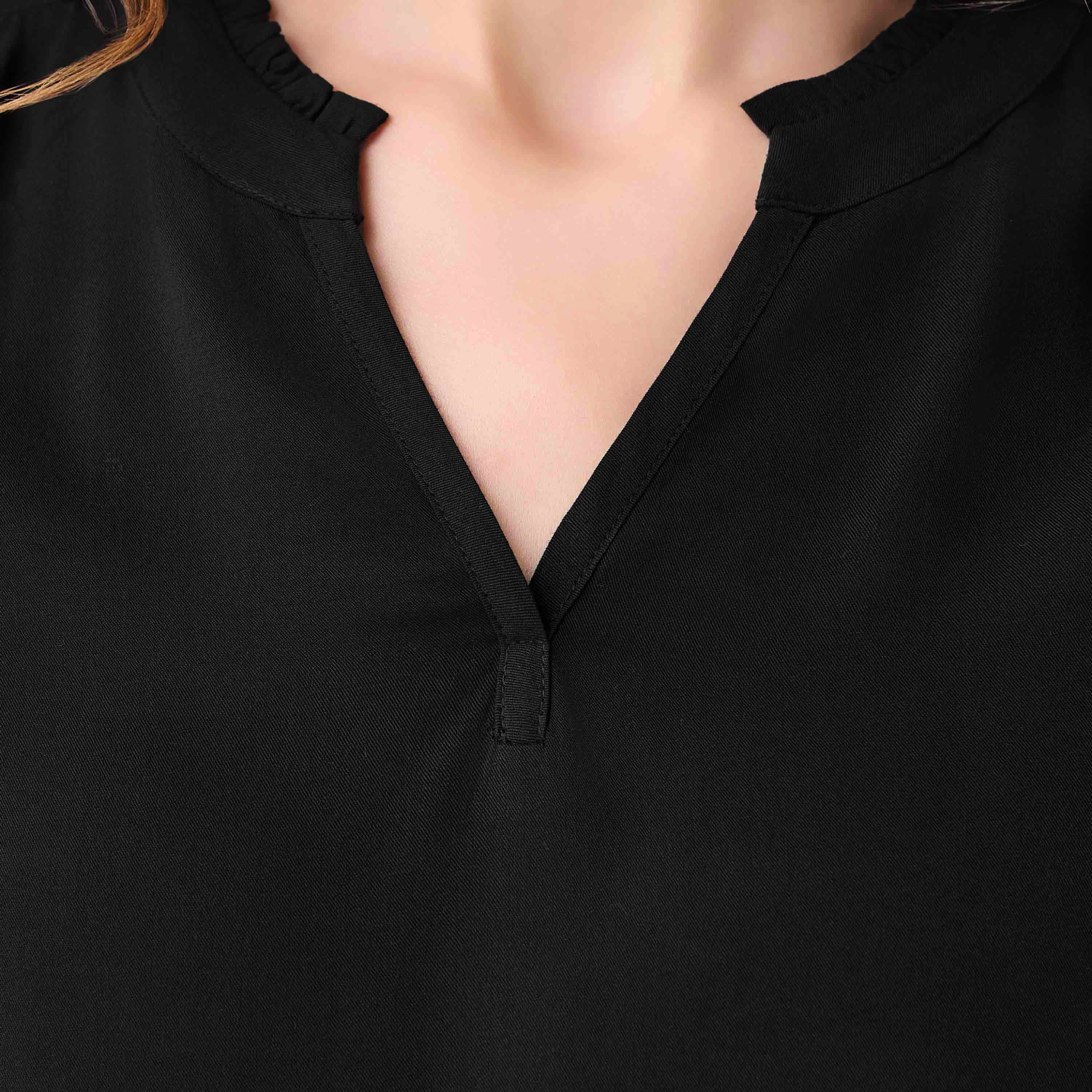 Viscose Top with Mandarin Collar-women-clothing-shirtsandblouses-blouses-image-2