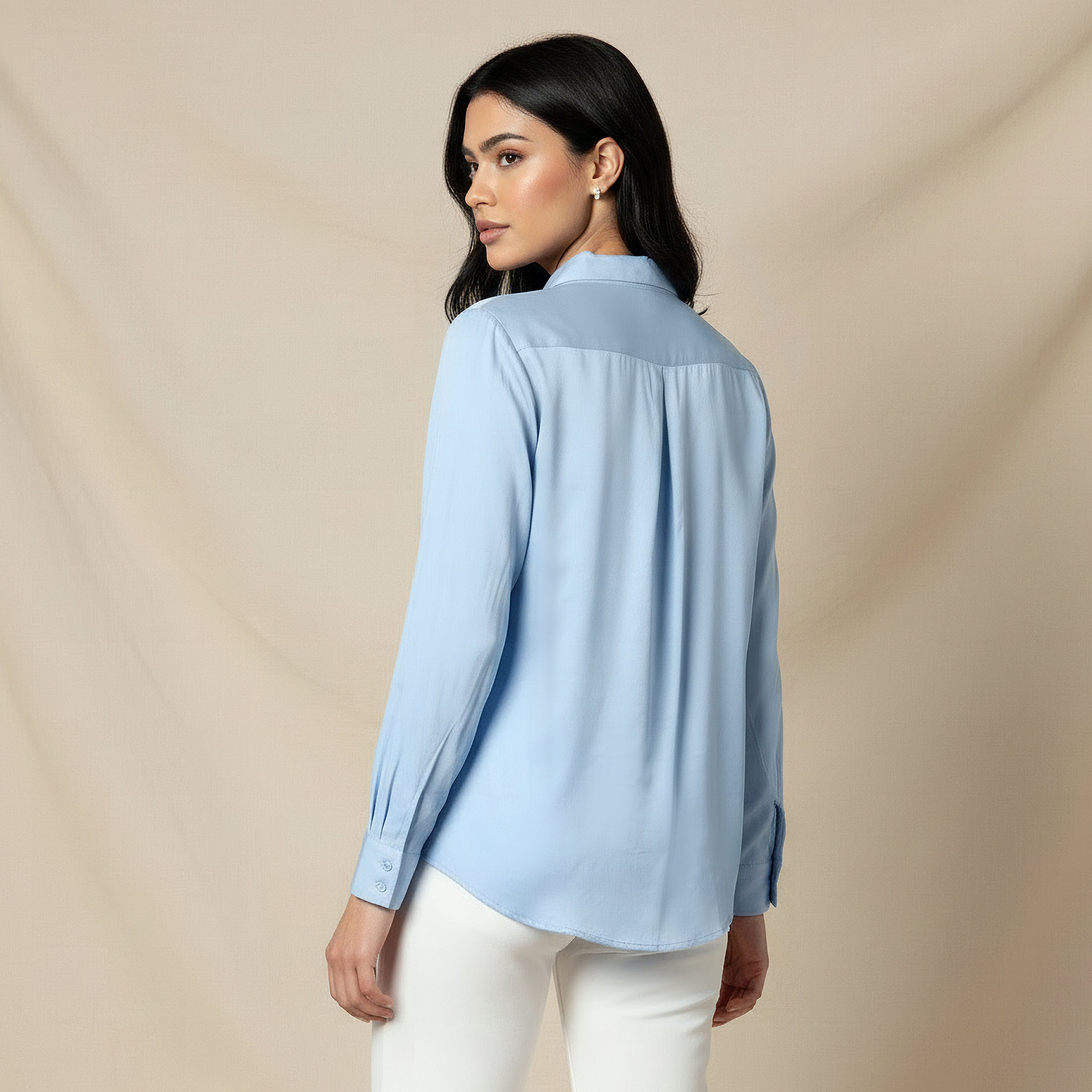 Viscose Shirt with Long Sleeves-women-clothing-shirtsandblouses-shirts-image-5